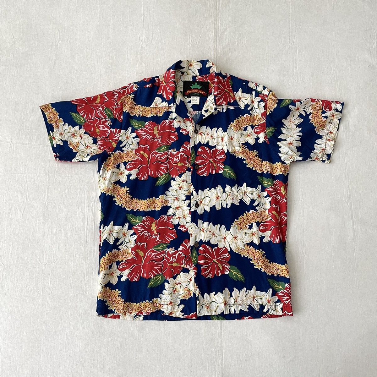 Pineapple Connection Pineapple Juice Rayon Hawaiian Shirts Made in Hawaii Size US S / EU 44-46 / 1 - 1 Thumbnail