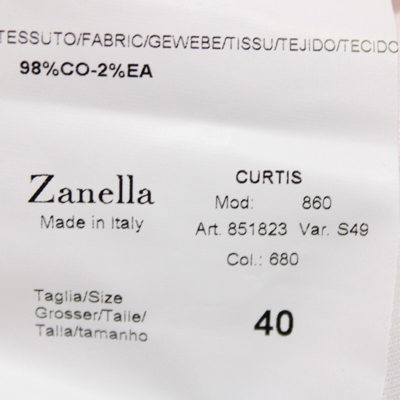 Zanella Zanella New with tags Chino Size 40 US In Red Size US 40 / EU 56 - 6 Thumbnail