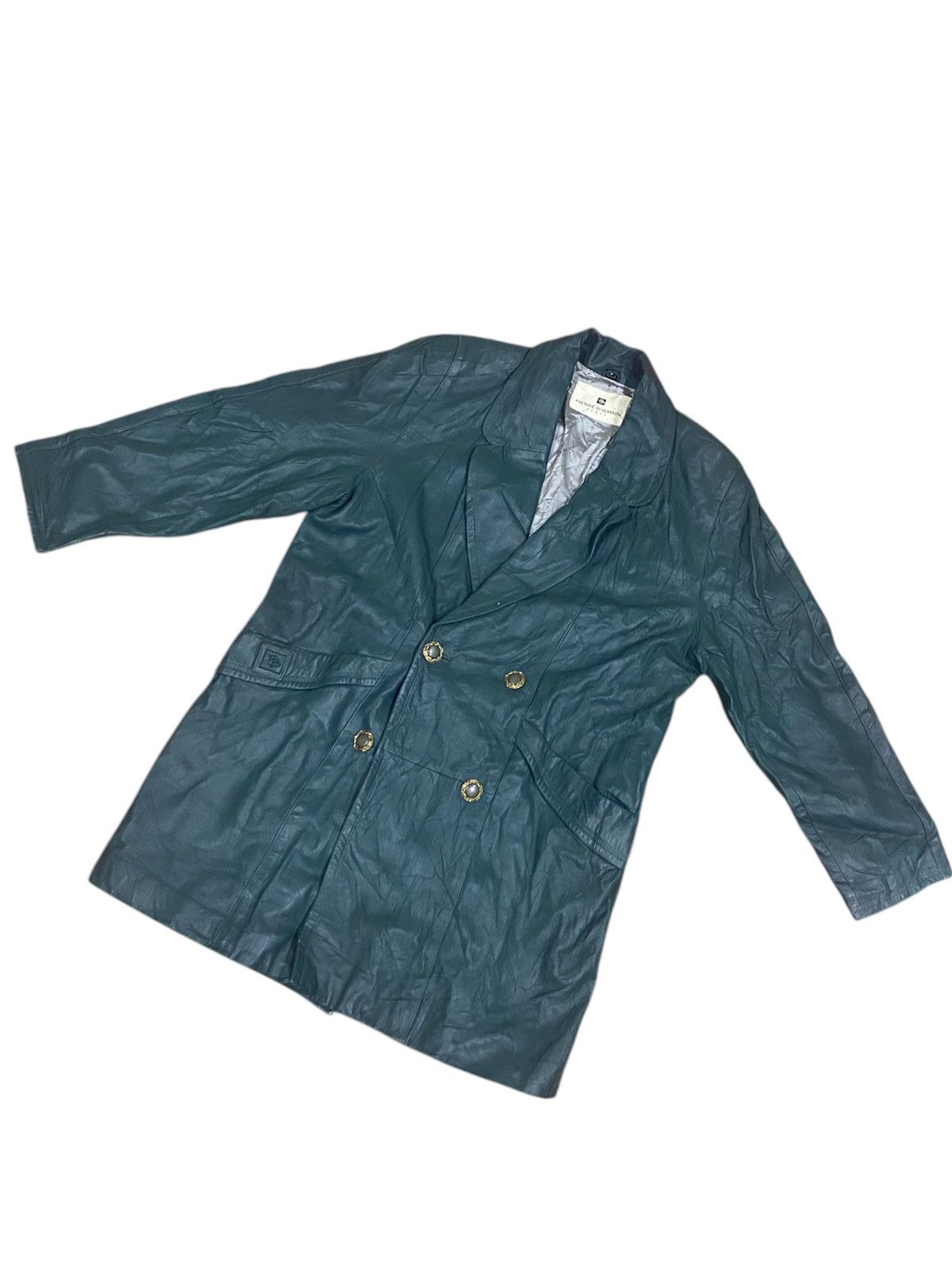 Vintage Pierre Balmain Lamb Leather Jacket