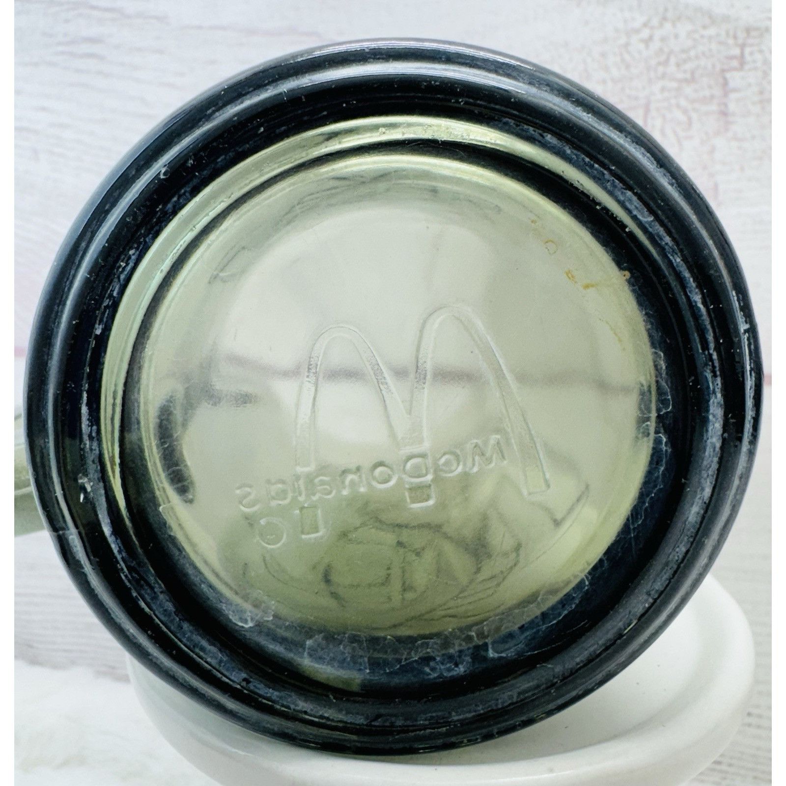 Other McDonalds HAMBURGLAR & CAPTAIN CROOK Smoky Black Glass Coffe Size ONE SIZE - 8 Thumbnail