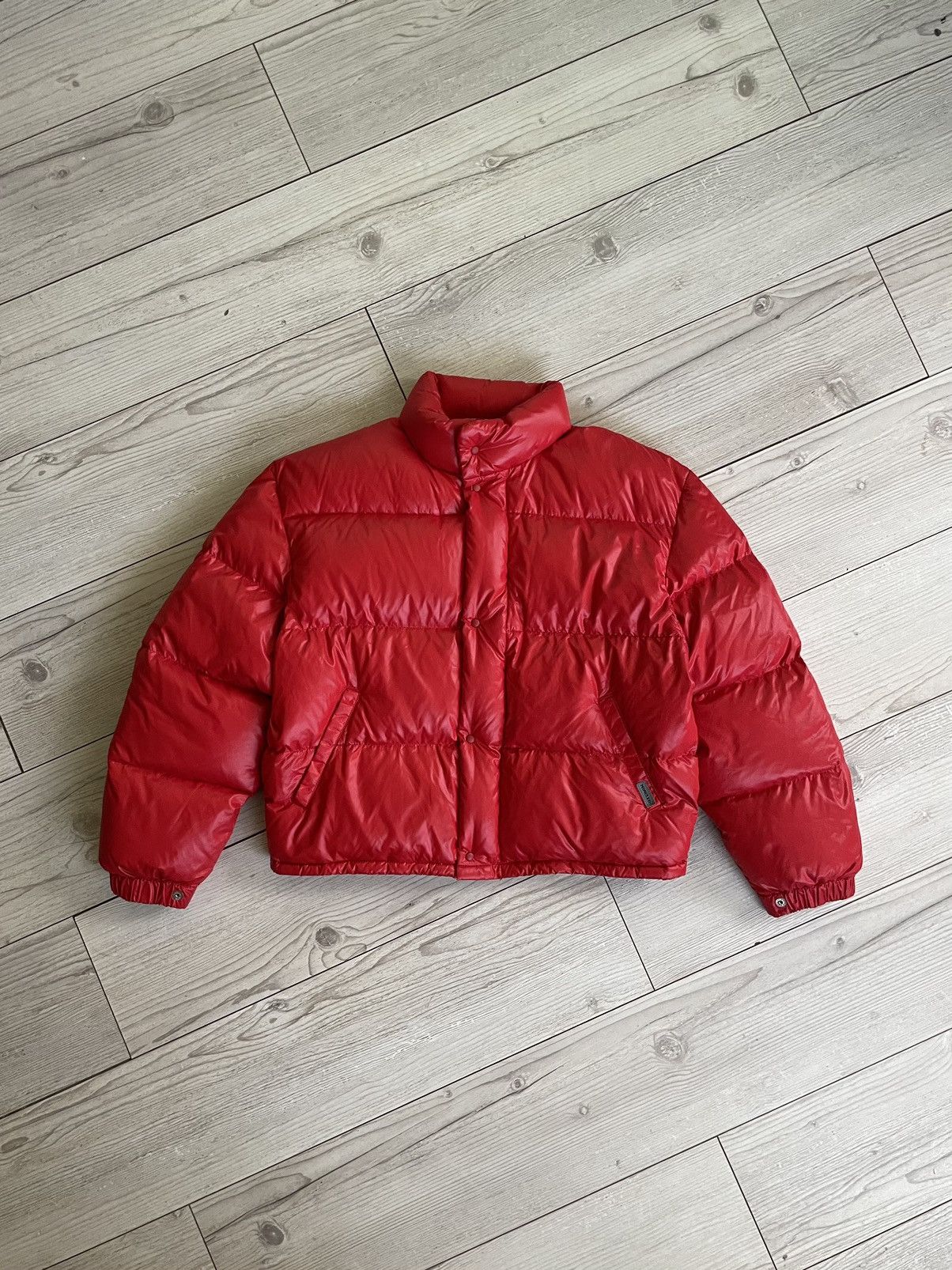 image of Vintage Moncler Grenoble 80's 90's Down Puffer Jacket in Red, Men's (Size Small)