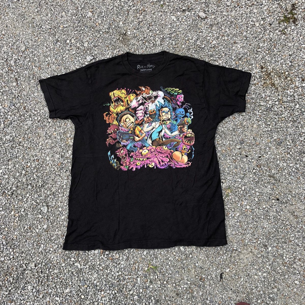Anime Rick And Morty American Animated Sitcom T Shirt Size US L / EU 52-54 / 3 - 2 Thumbnail