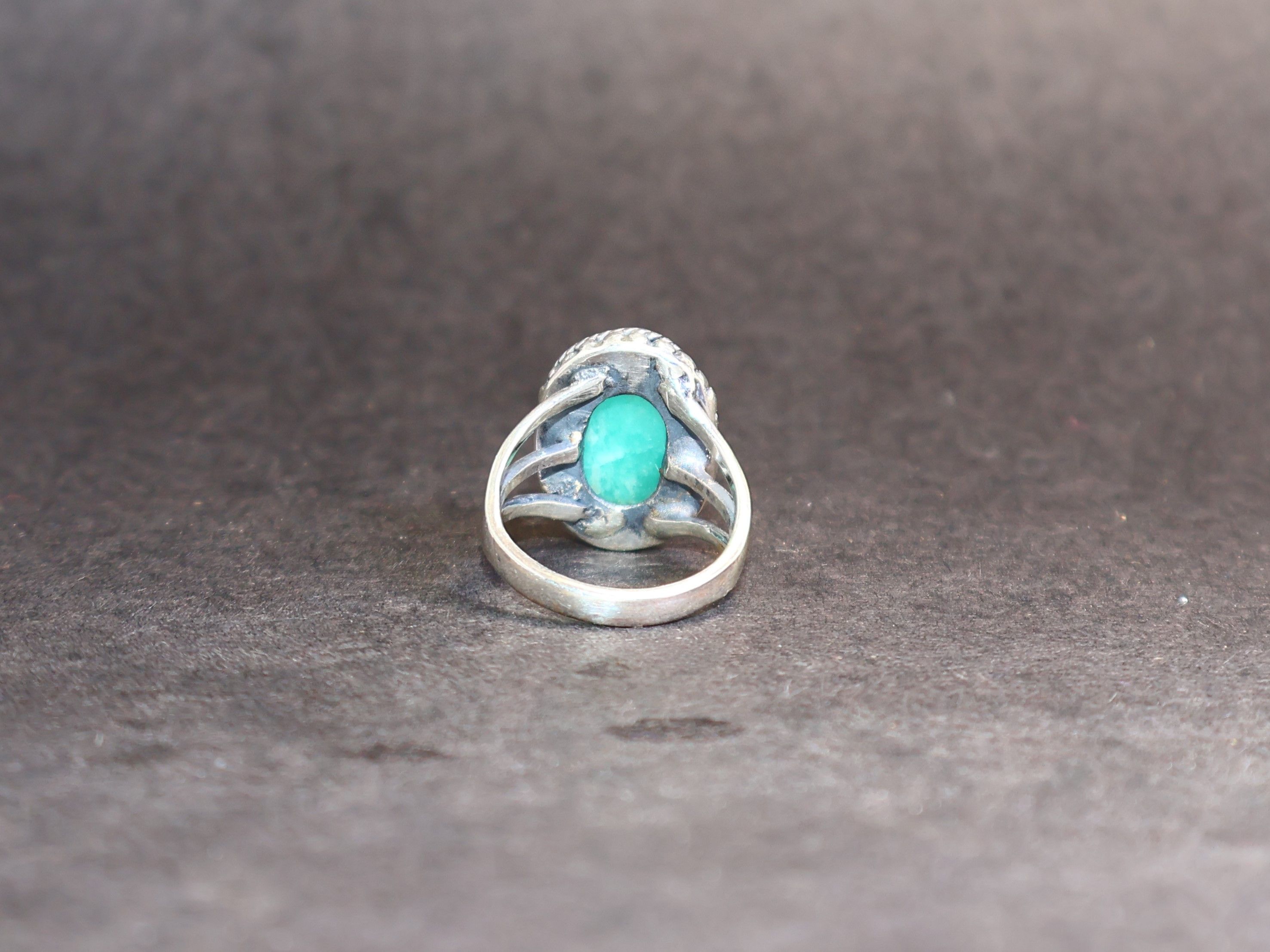 Handmade Amazonite Ring, 925 Sterling Silver Handmade Women Ring Size ONE SIZE - 5 Thumbnail