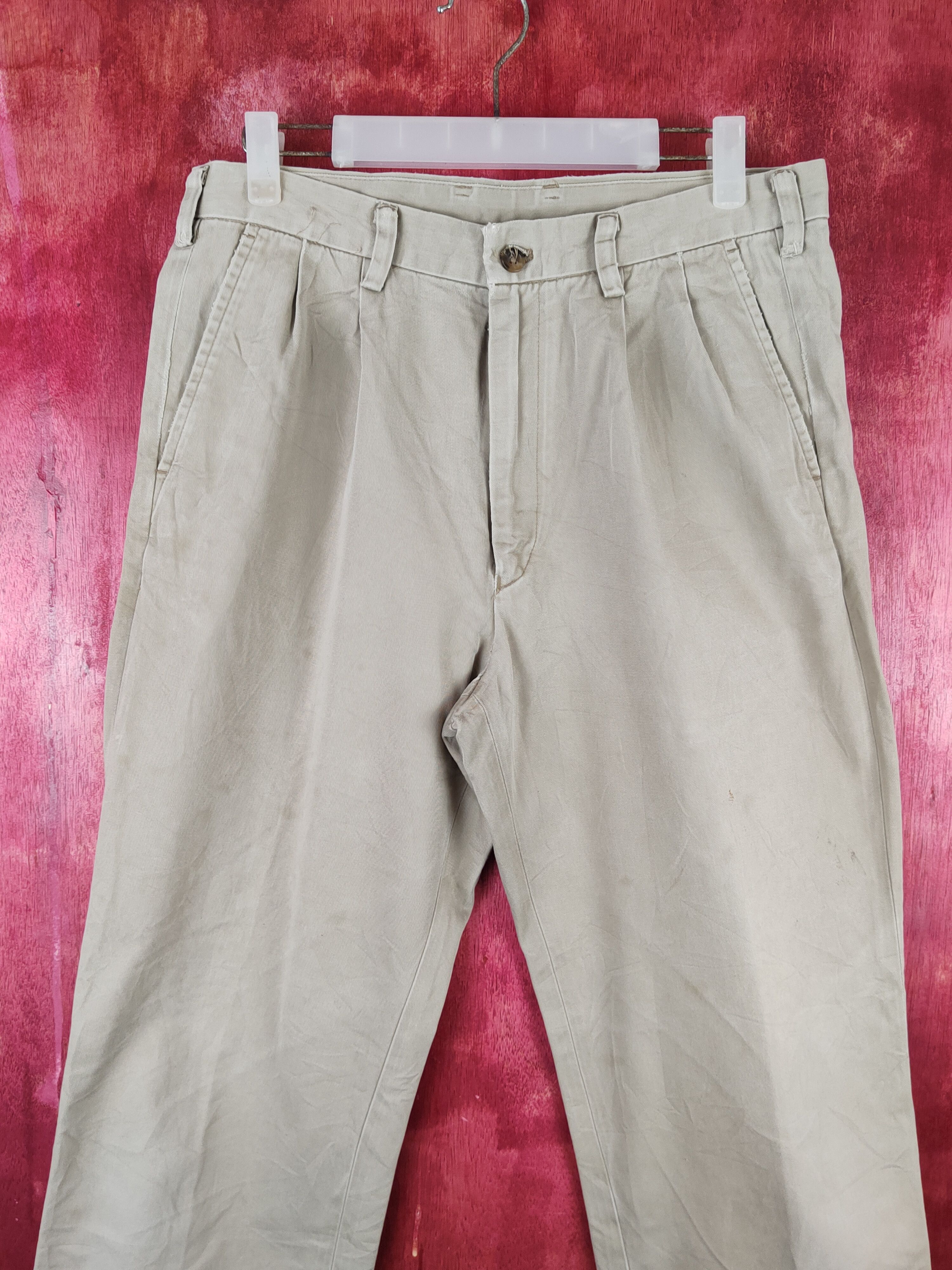 Japanese Brand Topvalu Beige Multipocket Casual Pants #S1825 Size US 30 / EU 46 - 2 Thumbnail