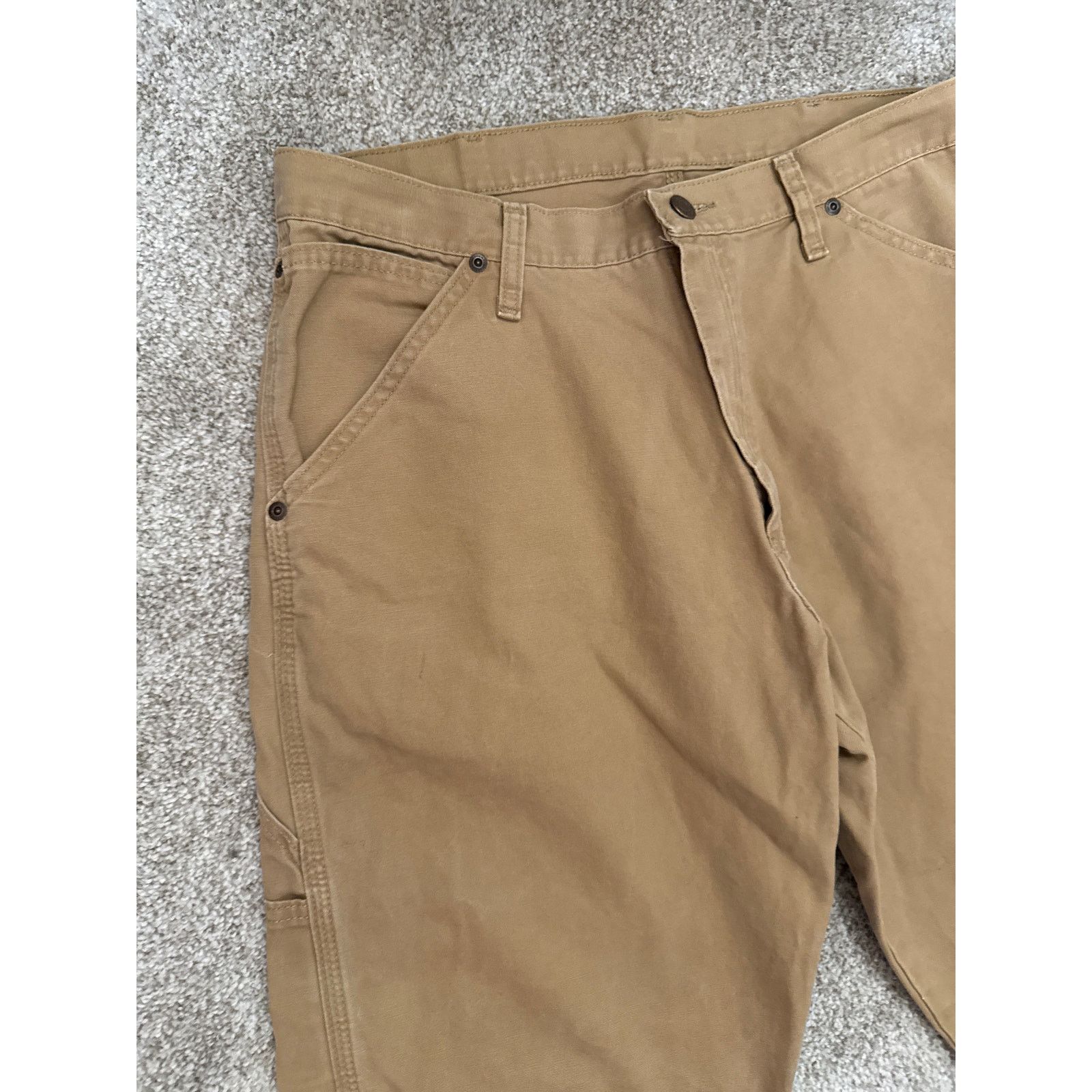 Wrangler Wrangler Men's Classic Carpenter Jeans in Acorn, 34x29 Size US 34 / EU 50 - 7 Thumbnail