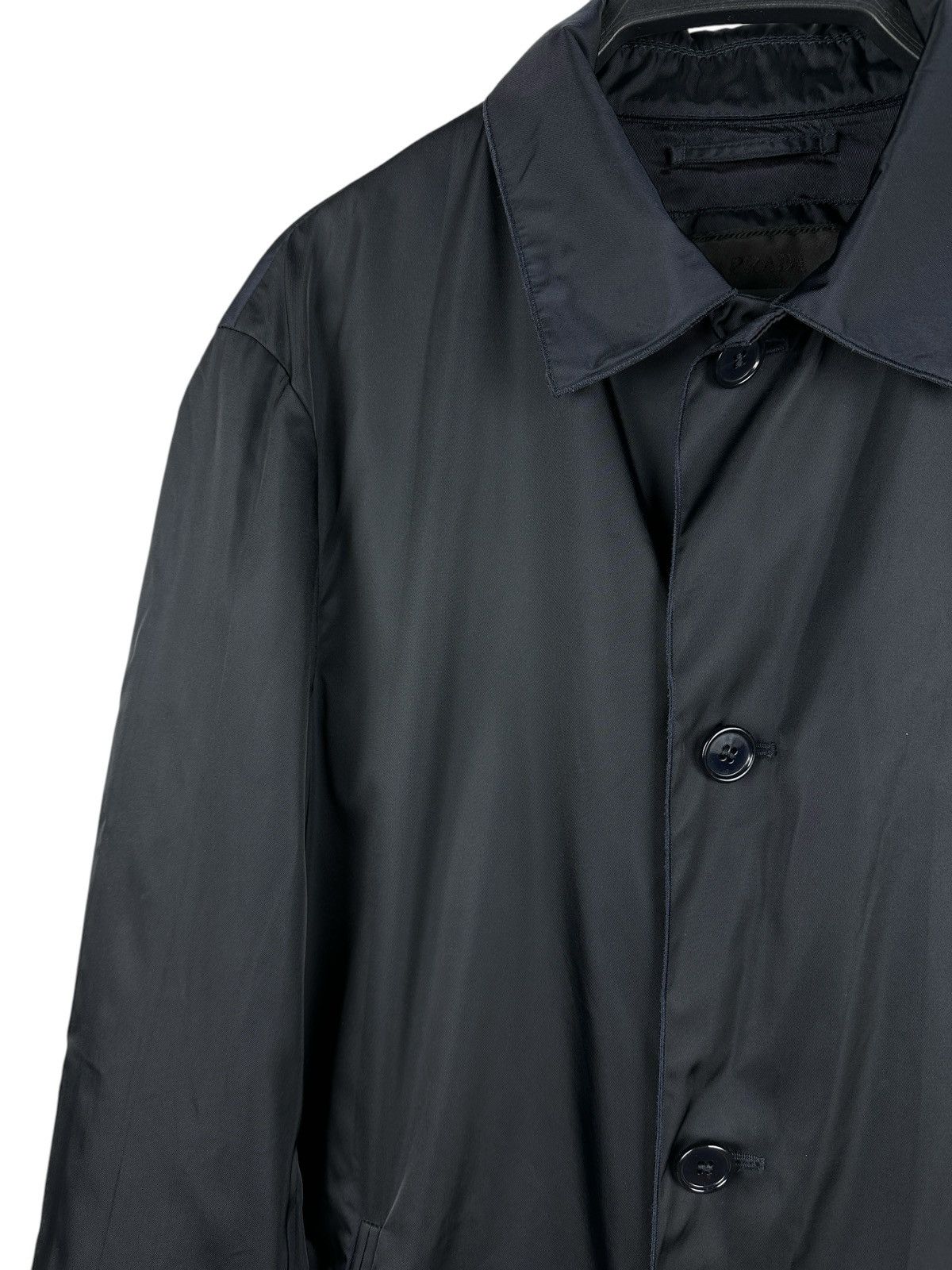 Prada × Vintage Vintage Prada Nylon Mac Coat Jacket Size 46 IT Made in Italy Size US S / EU 44-46 / 1 - 2 Thumbnail
