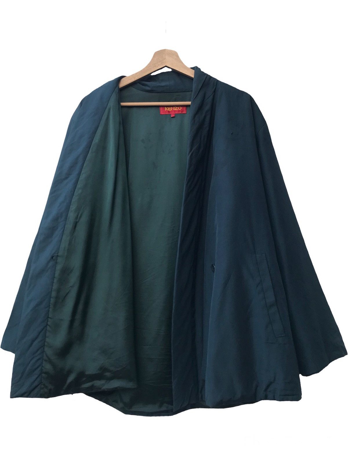 Kenzo Kenzo Silk Kimono Happi Coat Size US M / EU 48-50 / 2 - 4 Thumbnail