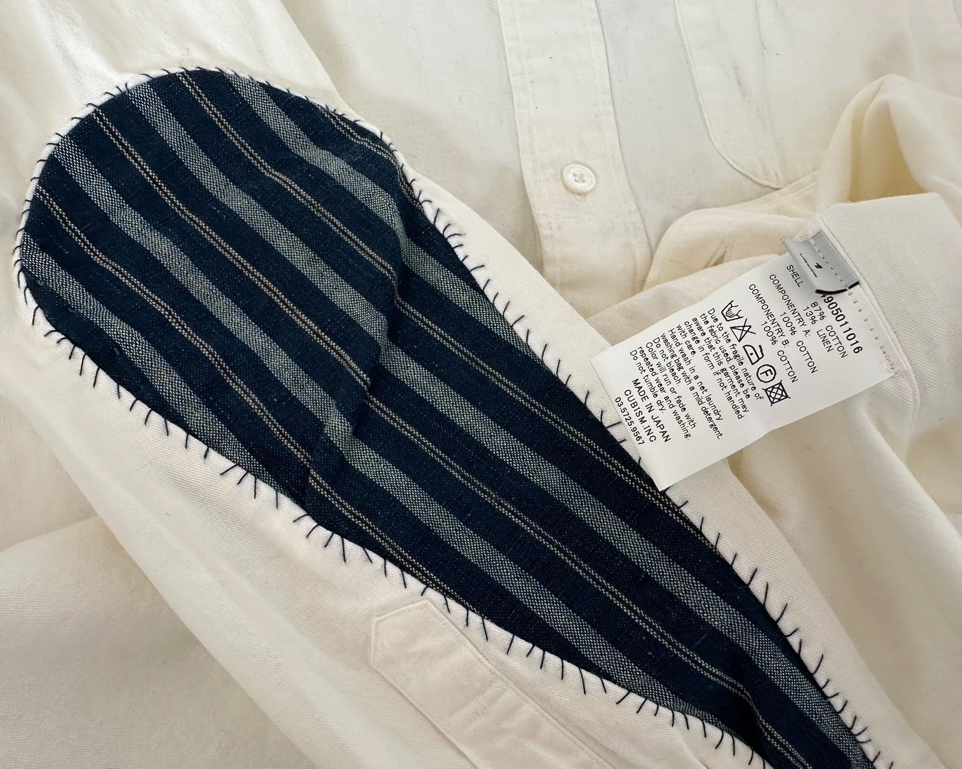 Visvim VISVIM SHIRT L/S KOFU Ancient cloth water drop shirt Size US S / EU 44-46 / 1 - 4 Thumbnail