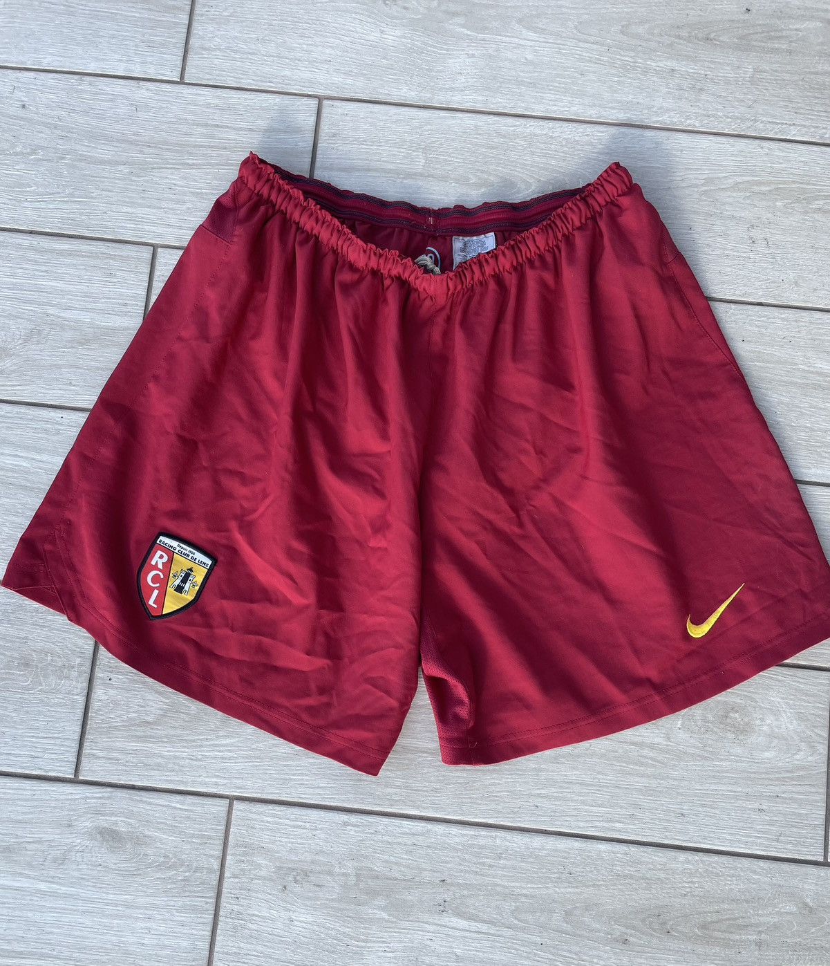 Nike × Vintage Nike Racing club de Lens vintage RCL france shorts y2k Size US 35 - 1 Thumbnail