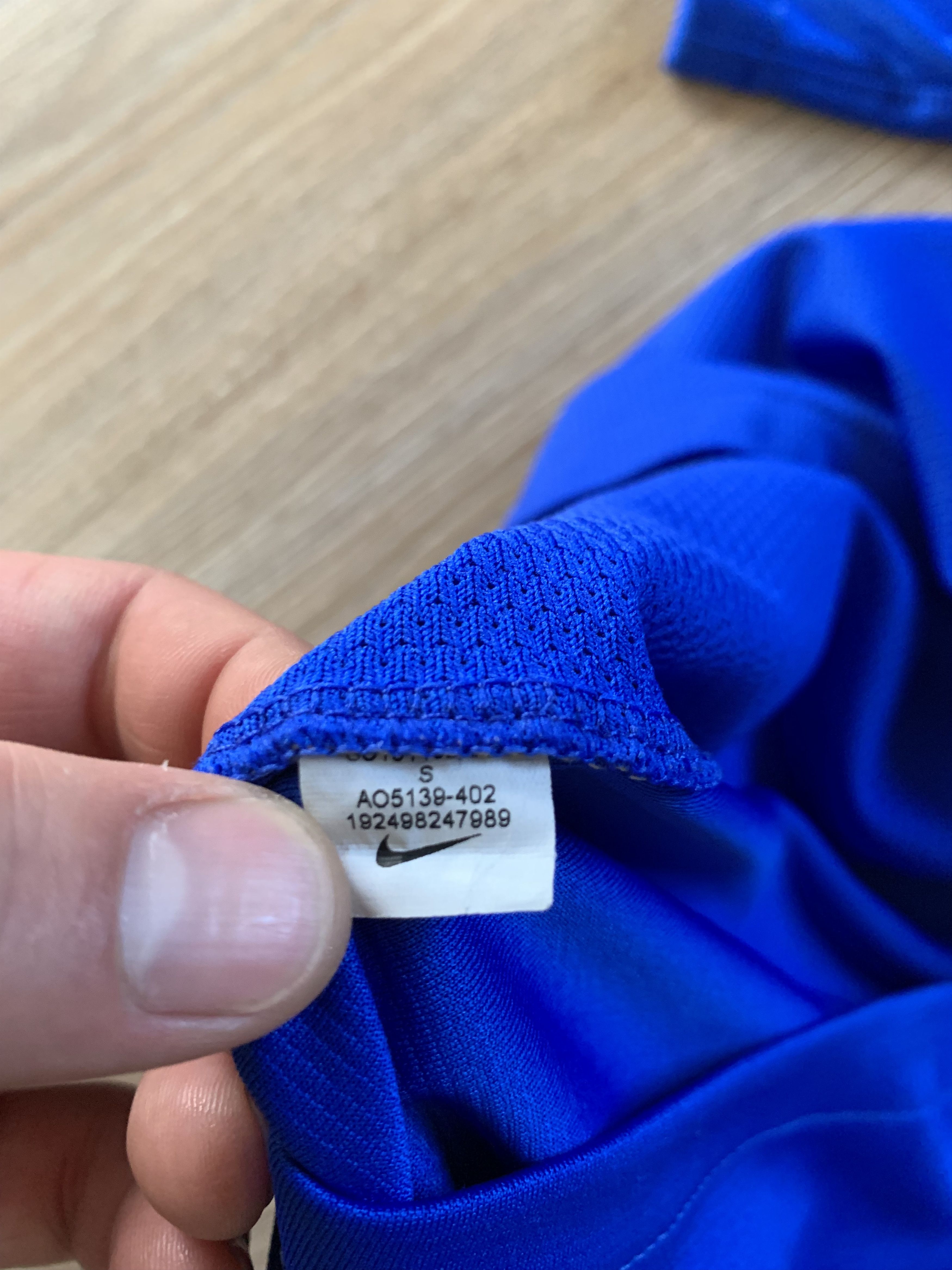 Nike × Vintage Nike Barcelona Nike Training Shirt 2019-2020 Size US S / EU 44-46 / 1 - 8 Thumbnail