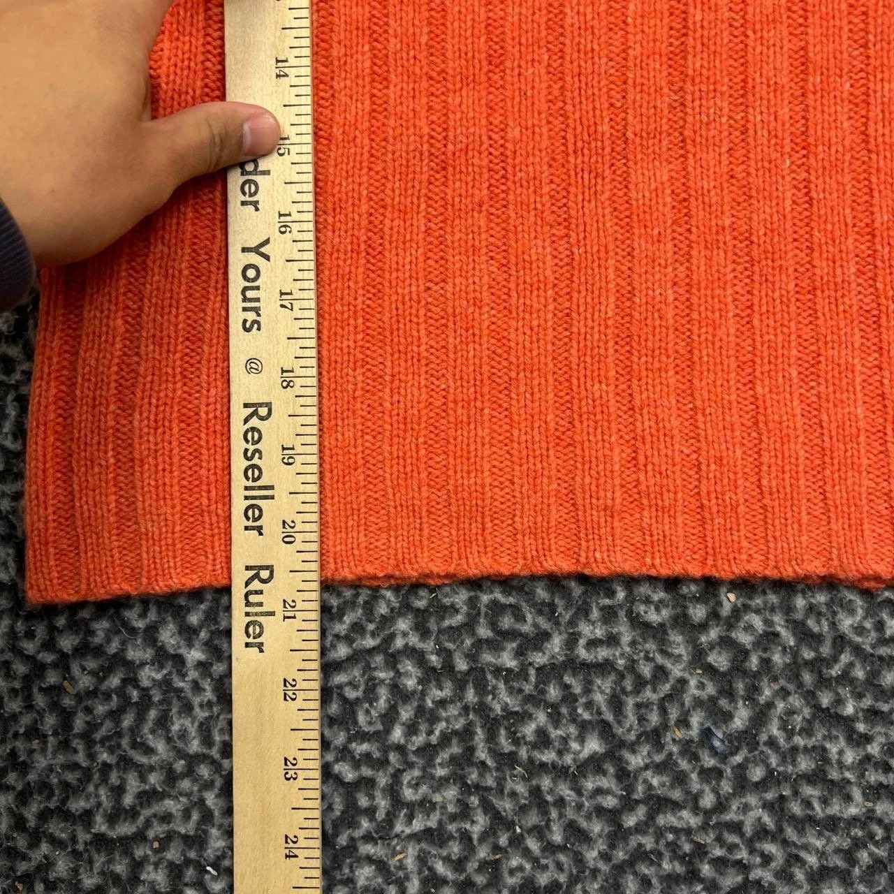 Abercrombie & Fitch Abercrombie & Fitch Sweater Rib Knit Turtleneck Lambswool Size M / US 6-8 / IT 42-44 - 6 Thumbnail