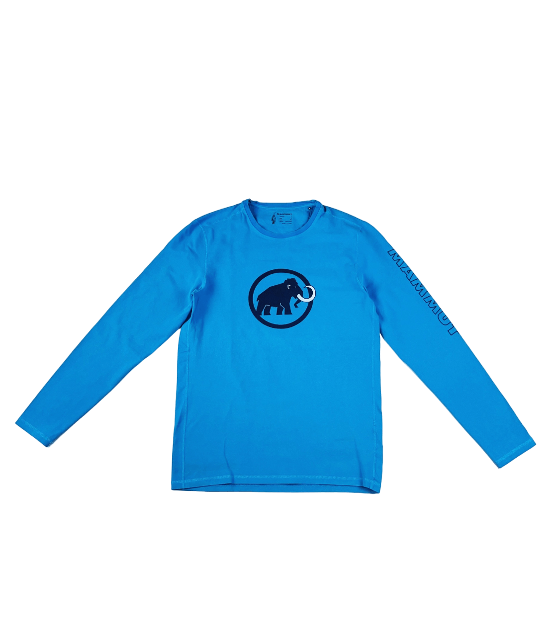 image of Mammut Longsleeve L in Blue, Men's (Size Large)