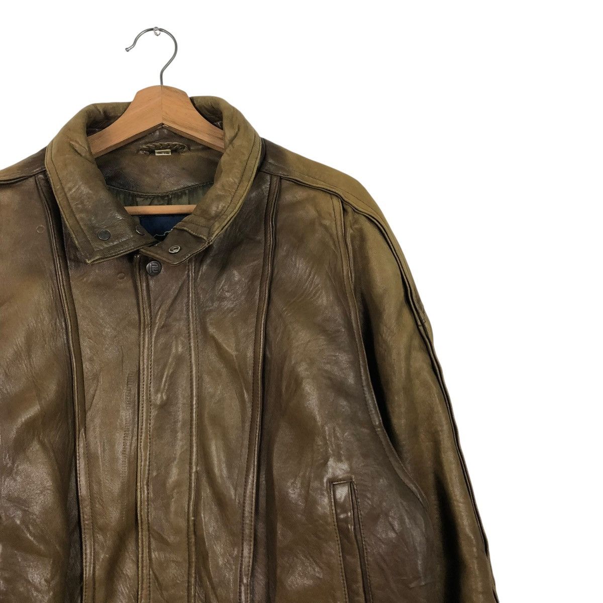 Robert Comstock VINTAGE BOMBER BIKER GENUINE LEATHER JACKET ROBERT COMSTOCK Size US L / EU 52-54 / 3 - 8 Thumbnail