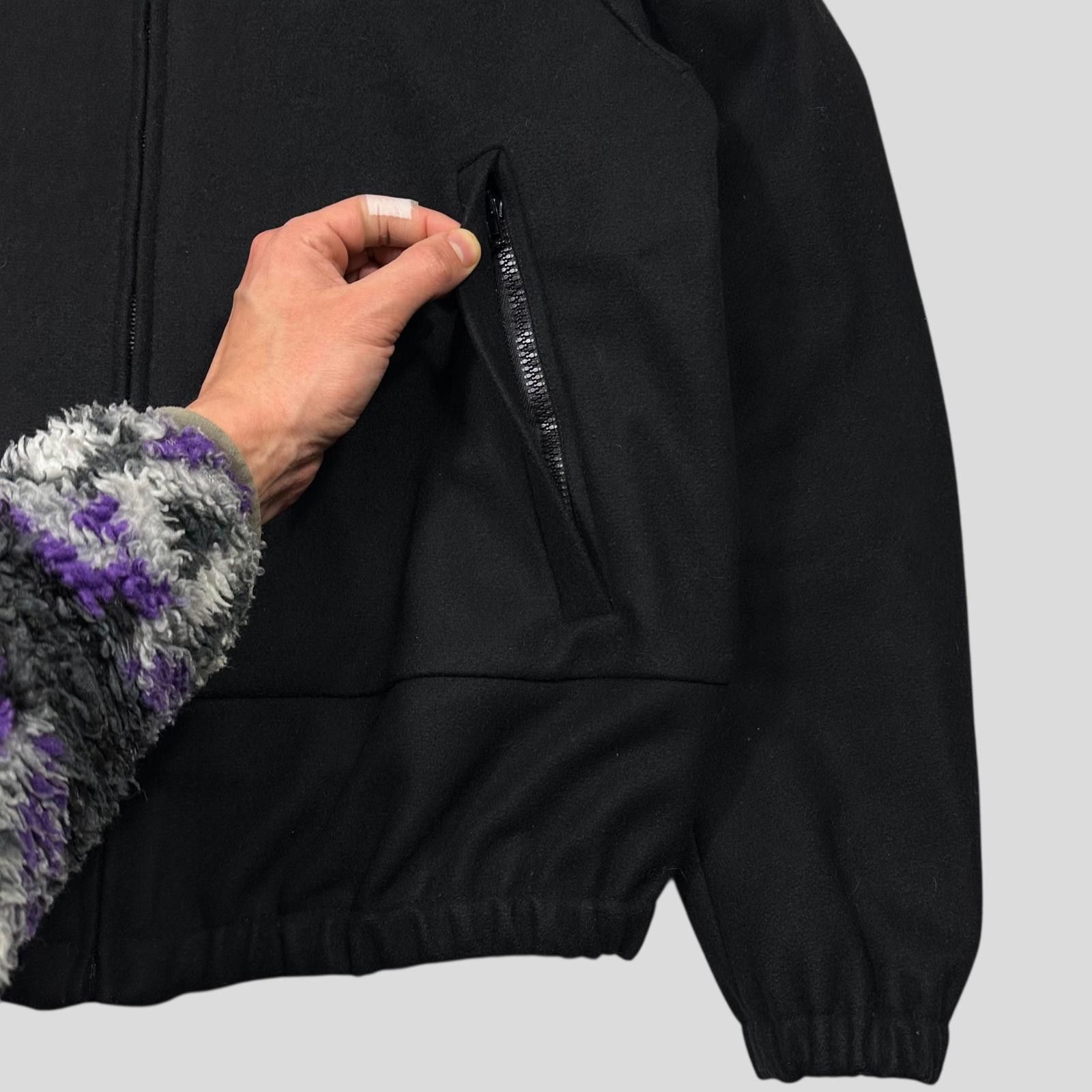 Miu Miu Miu Miu 2008 Wool & Nylon Boxy Bomber Jacket - IT48 (M/L) Size US M / EU 48-50 / 2 - 4 Thumbnail