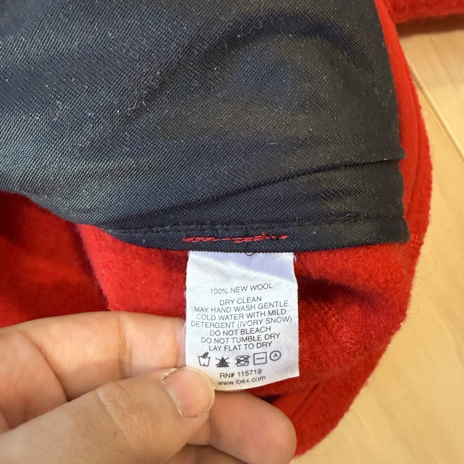Ibex Ibex Wool Jacket Women's M Red Full Zip Winter Outerwear Size M / US 6-8 / IT 42-44 - 8 Thumbnail