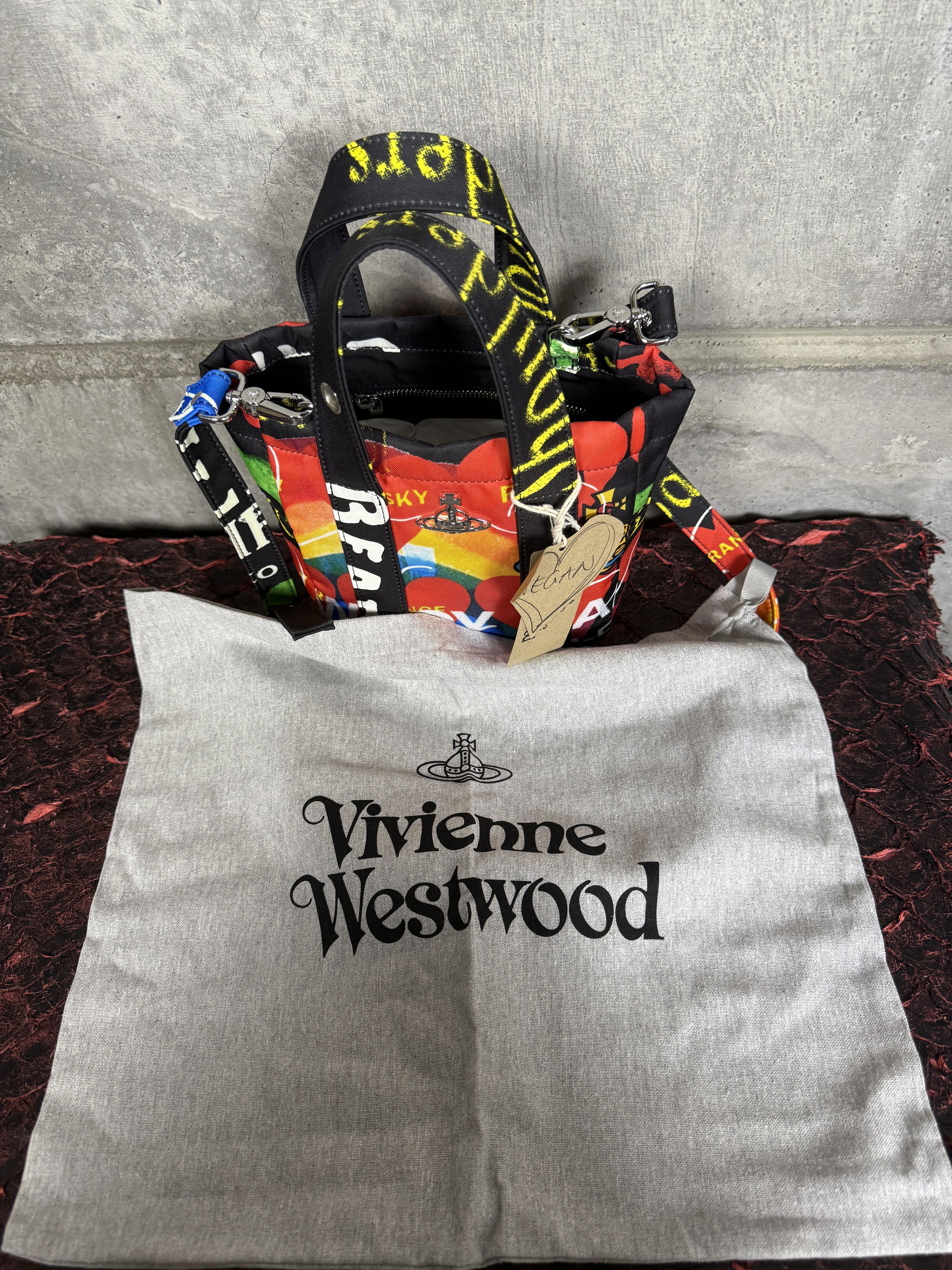 Vivienne Westwood $715 Vivienne Westwood Murray Small Tote Bag Size ONE SIZE - 10 Thumbnail