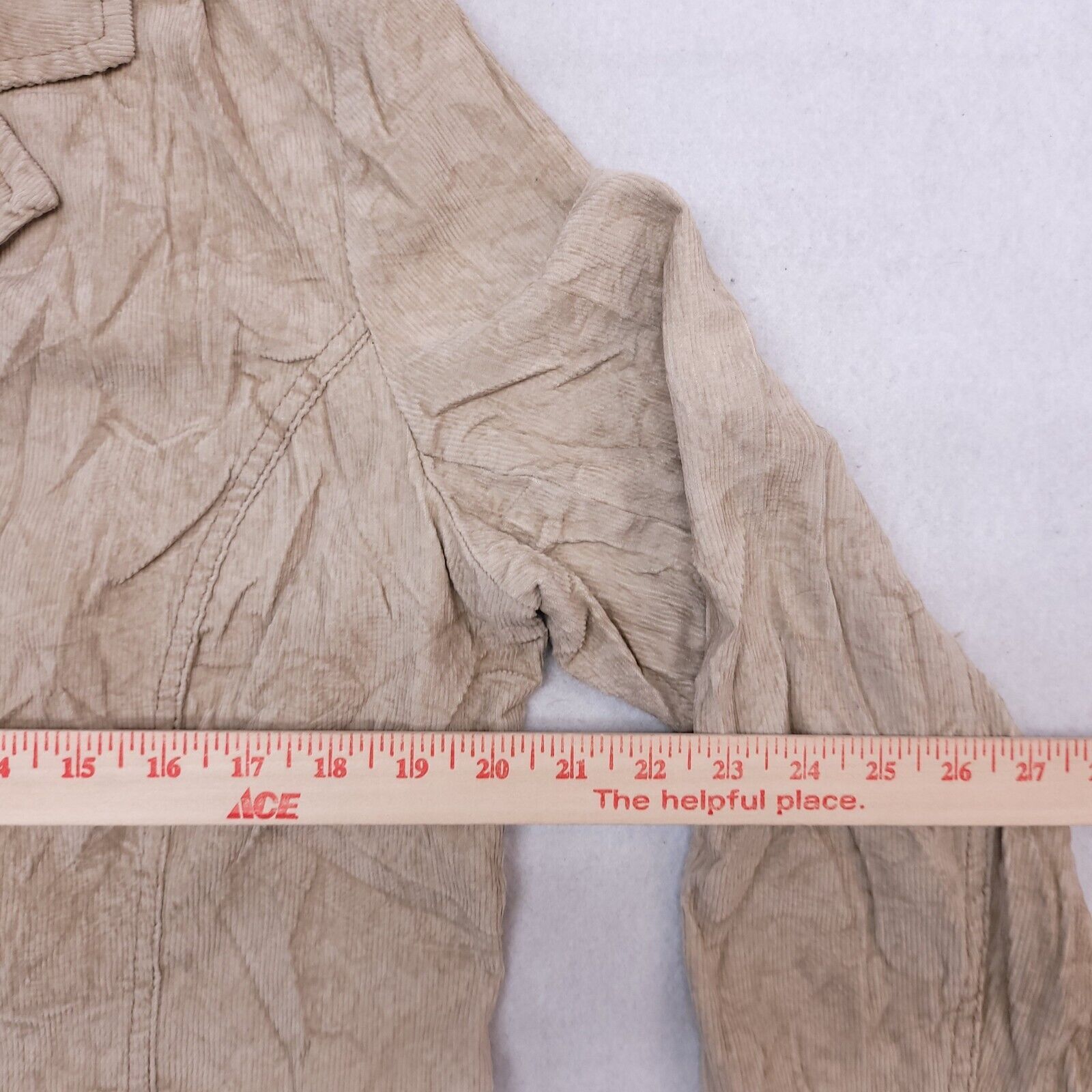 Levi's Levi Strauss Button Up Coat Womens Size Extra Large XL Beige Size XL / US 12-14 / IT 48-50 - 6 Thumbnail