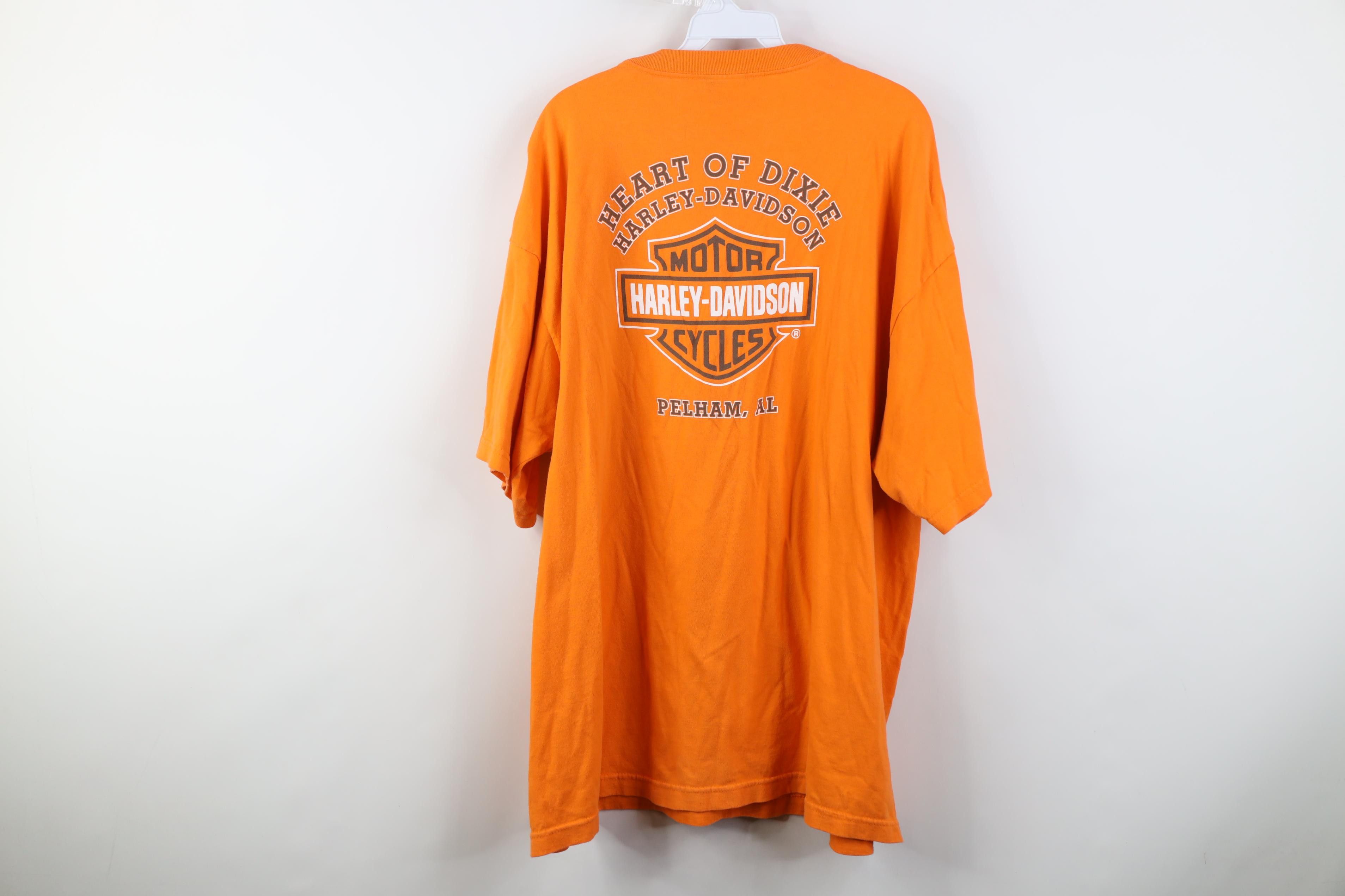 Harley Davidson Vintage Y2K 2003 Harley Davidson Short Sleeve T-Shirt Size US XXL / EU 58 / 5 - 12 Thumbnail