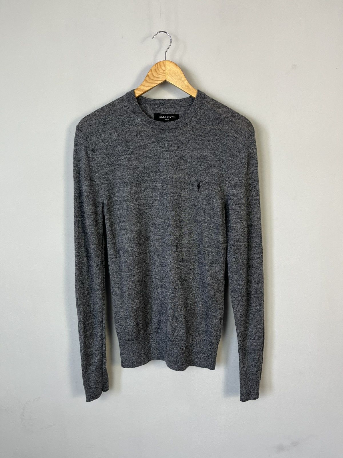Allsaints Allsaints Classic Merino Wool Sweater Jumper Size US S / EU 44-46 / 1 - 1 Thumbnail