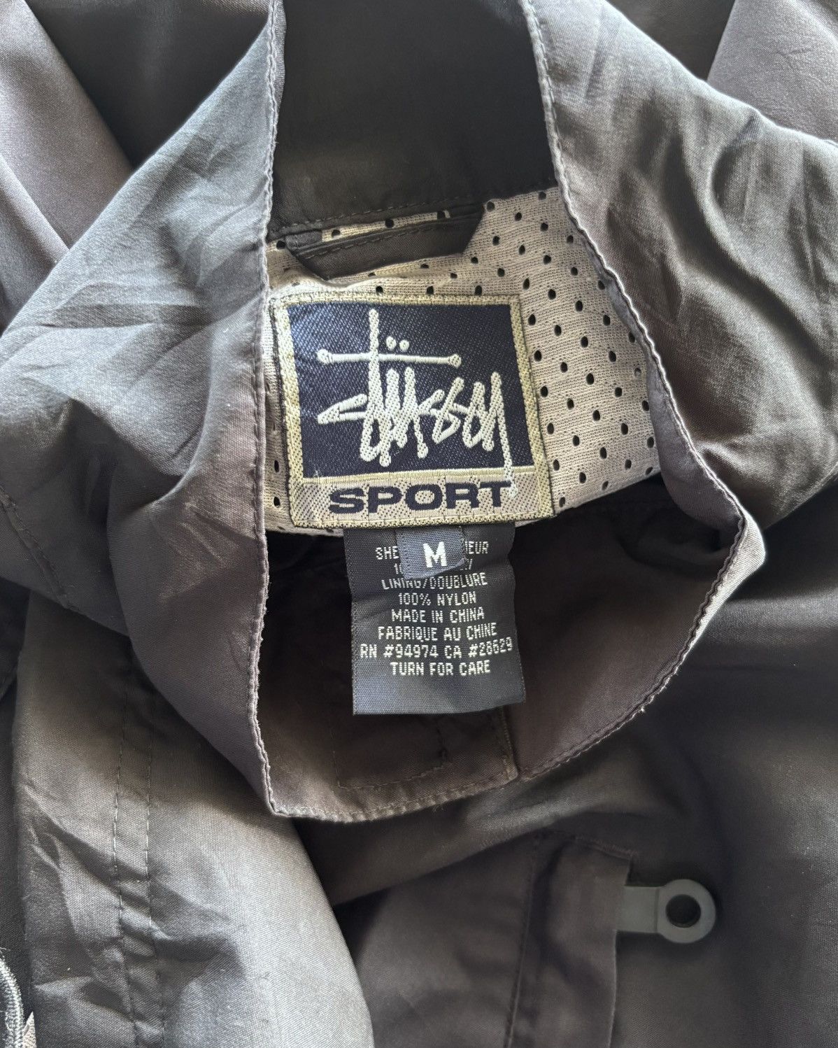 Stussy Stussy Windbreaker Reflective Black Jacket Size US L / EU 52-54 / 3 - 5 Thumbnail