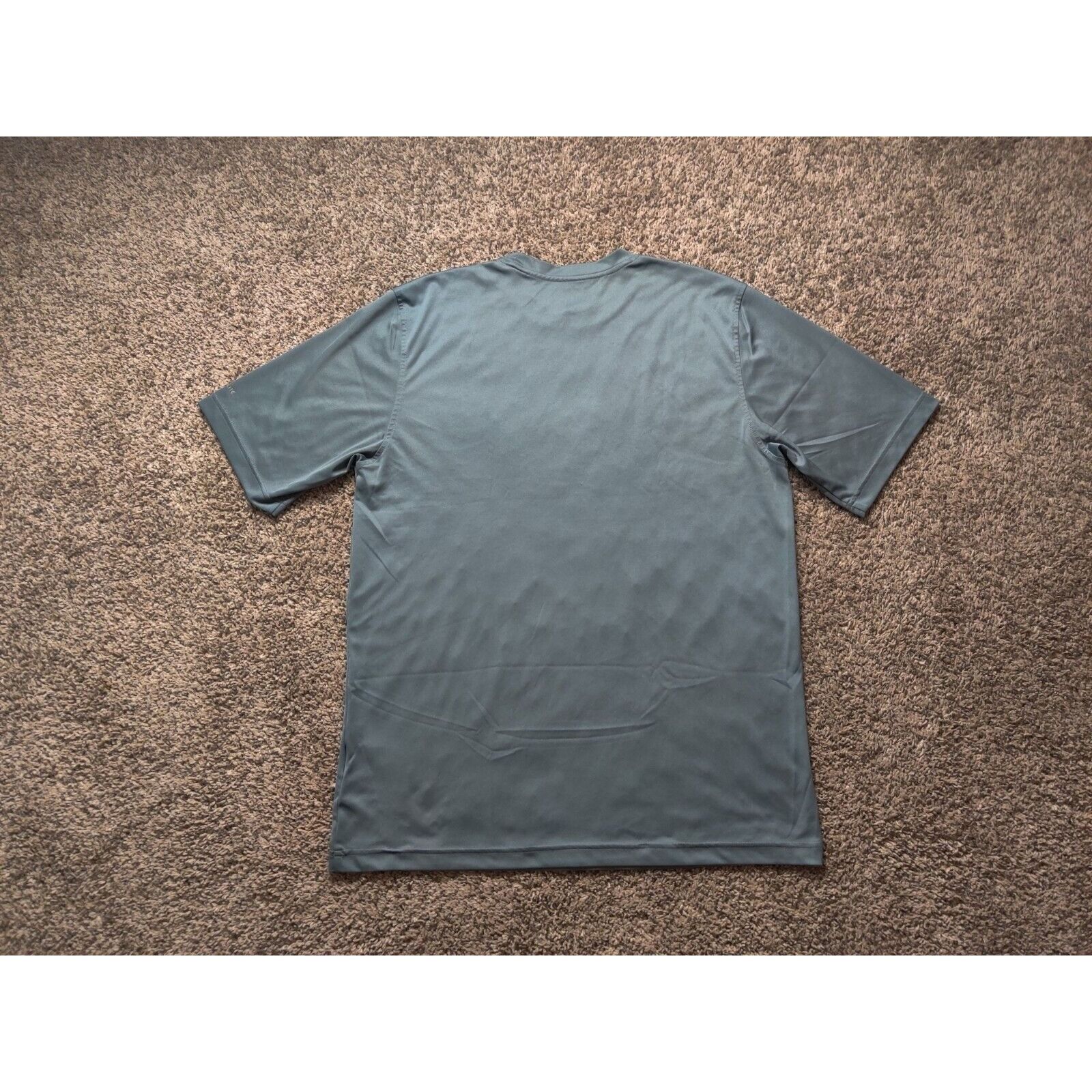Adidas Adidas Shirt Adult Mens Large Solid Gray Climalite Size US L / EU 52-54 / 3 - 6 Thumbnail