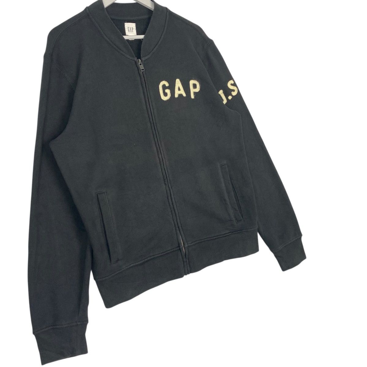 Other Vintage GAP Hoodie Full Zip Big Logo Embroidered Black Size US M / EU 48-50 / 2 - 3 Thumbnail