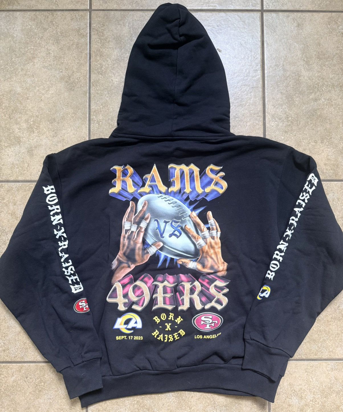 Born X Raised × Stussy BORN X RAISED + STÜSSY ROCKER ZIP HOODIE