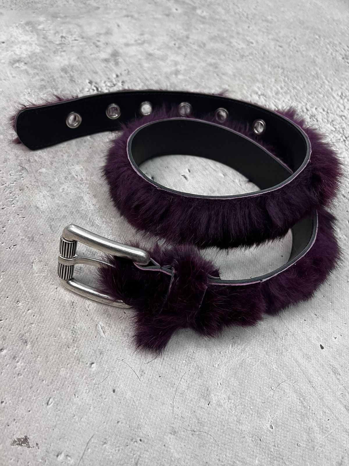 Hysteric Glamour × Japanese Brand SALE✅✅Rick Owens Junya Watanabe Style fur belt Size ONE SIZE - 9 Thumbnail