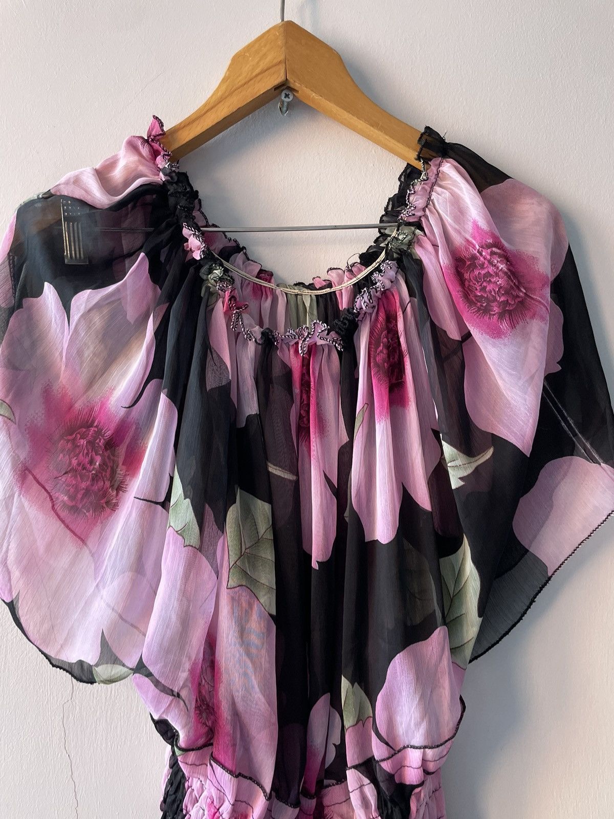 Vintage y2k blouse Size ONE SIZE - 5 Thumbnail