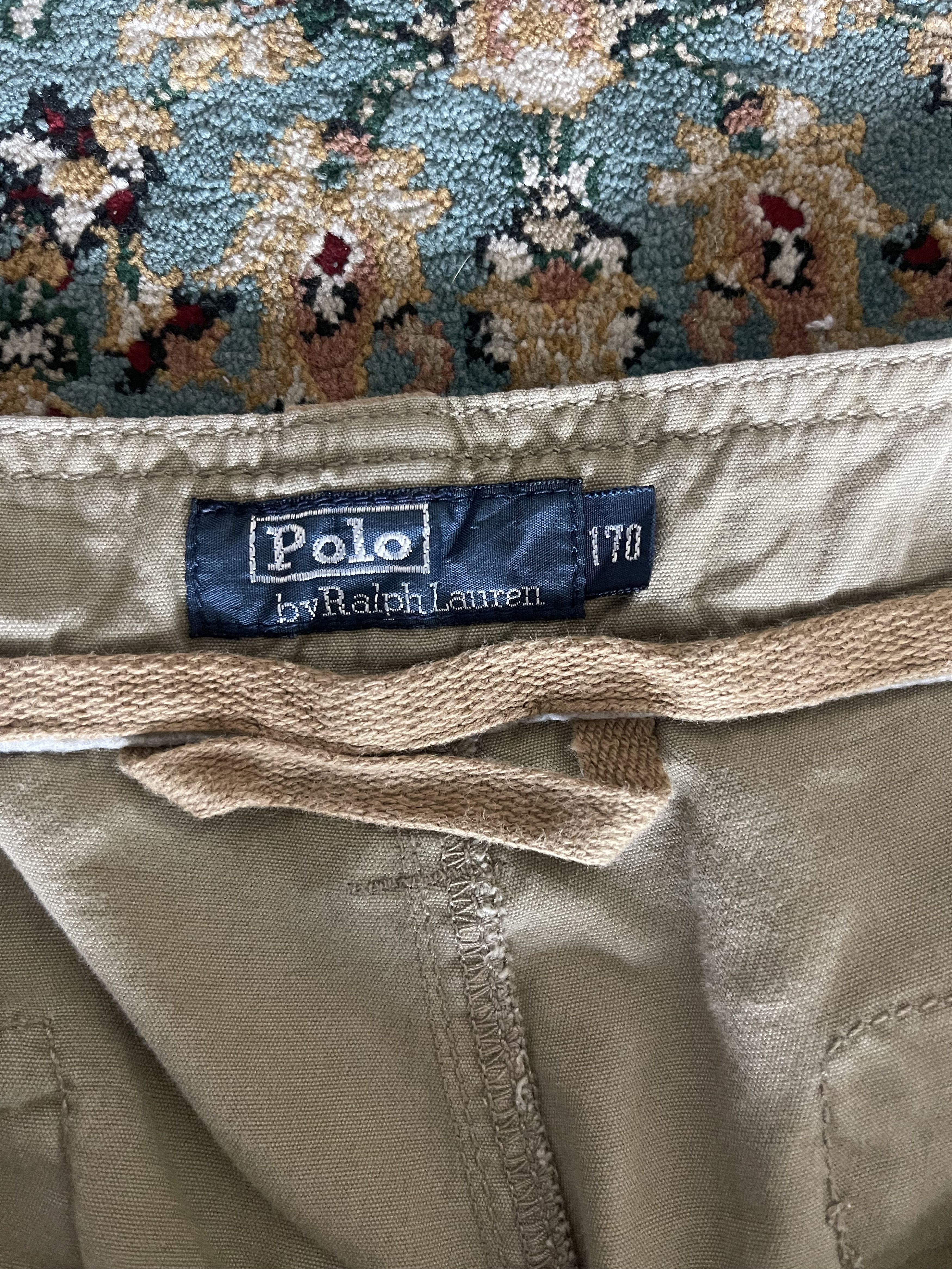 Polo Ralph Lauren Vtg Polo Multipocket Tactical Cargo Beige Sz 30 Travis Scott Size US 29 - 5 Thumbnail