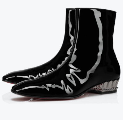 Christian Louboutin o1bcso1str1024 Lipsi Boot in Black Size US 11 / EU 44 - 1 Thumbnail