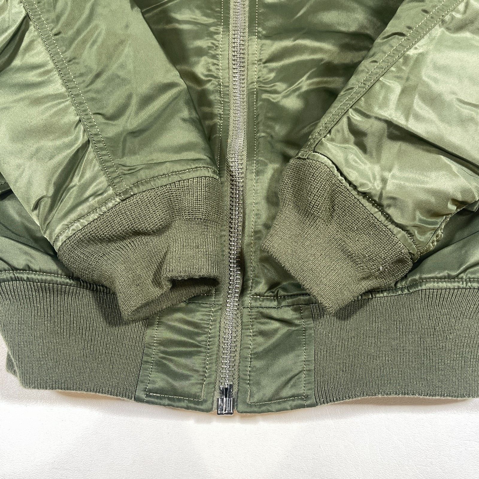 Alpha Industries Alpha Industries MA-1 Bomber Jacket Coat Olive Green Size US XS / EU 42 / 0 - 3 Thumbnail