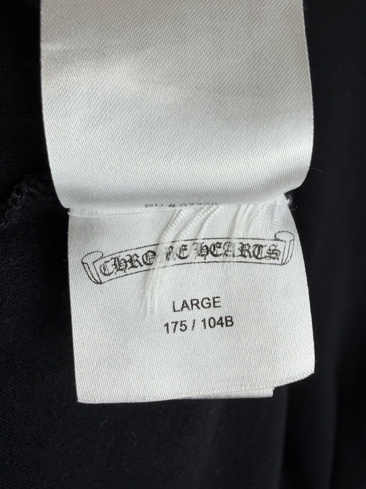 Chrome Hearts Chrome Hearts Eye Chart Scroll Logo Pocket Tshirt Black Size US L / EU 52-54 / 3 - 10 Thumbnail