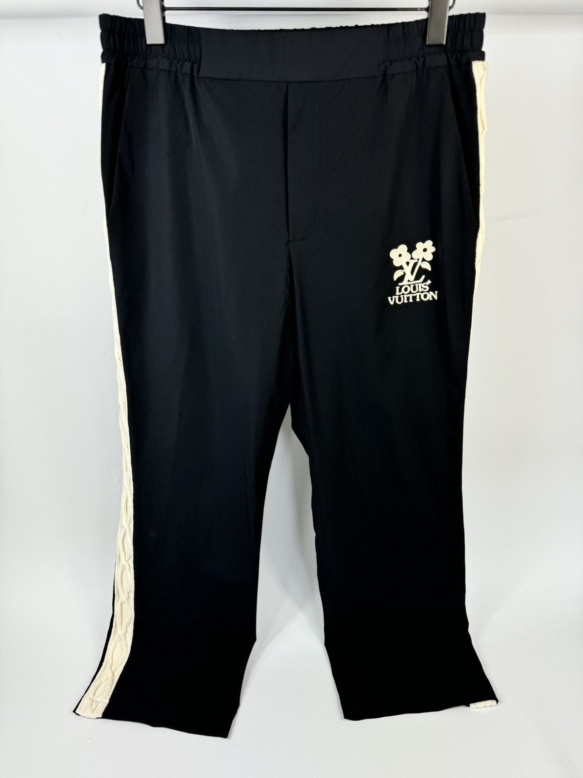 Louis Vuitton × Tyler The Creator LOGO EMBROIDERED TECHNICAL TRACK PANTS 1AFRDS Size US 36 / EU 52 - 1 Thumbnail