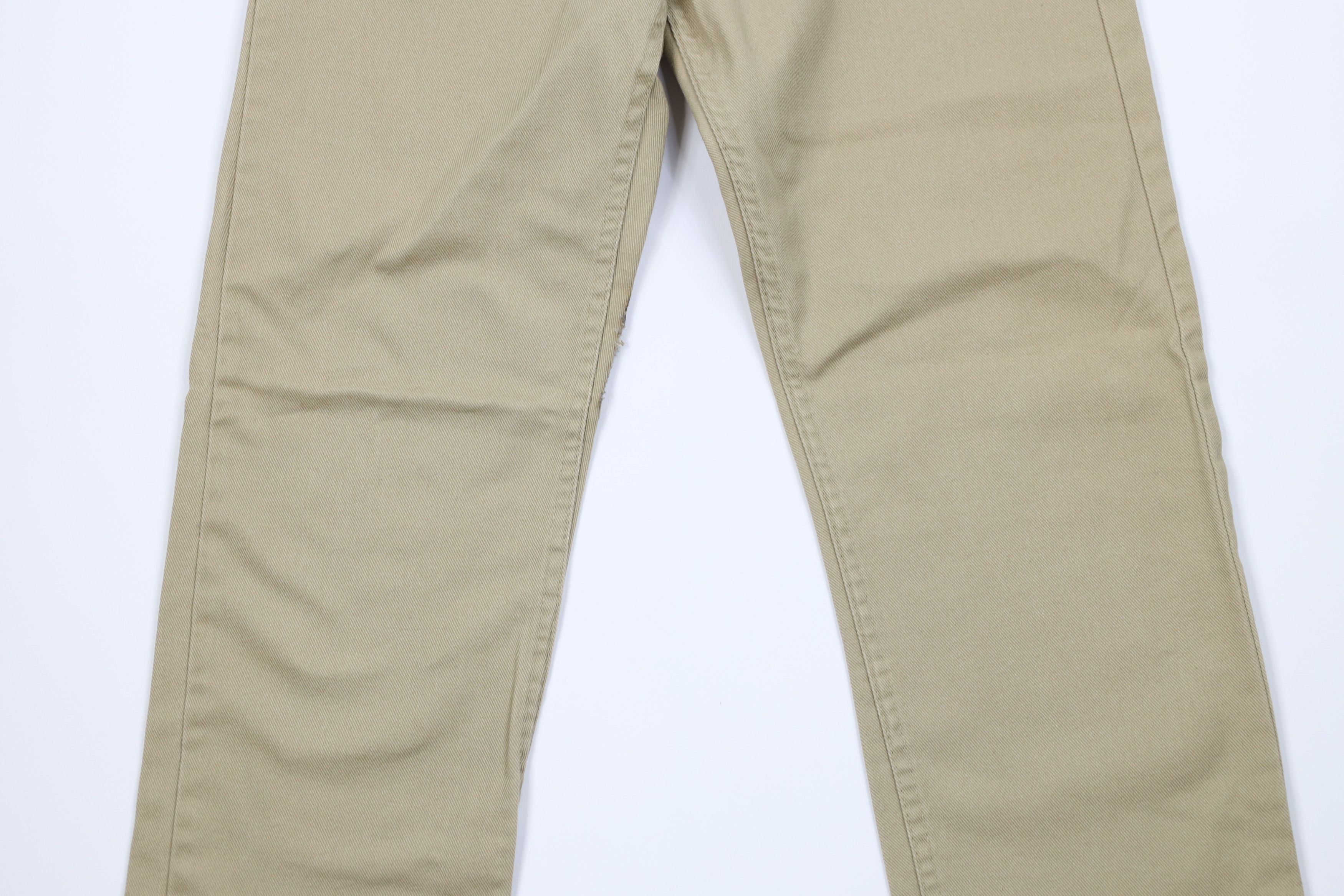 Levi's Vintage 80s Levis 505 Regular Straight Leg Jeans Beige USA Size US 30 / EU 46 - 3 Thumbnail