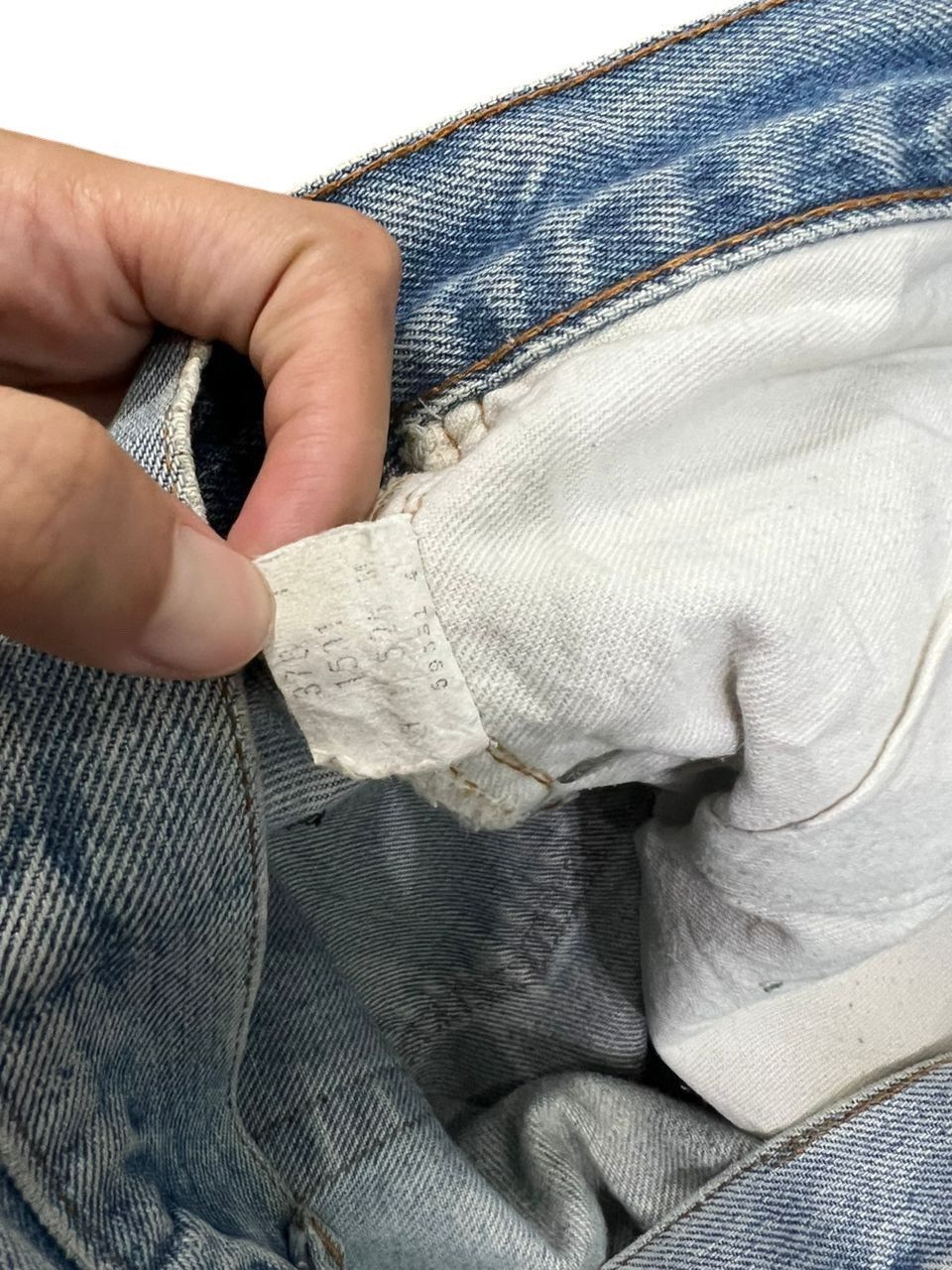 Levi's × Vintage Vintage 1980s Levis 501 Redline Top Button 524 Size US 29 - 12 Thumbnail