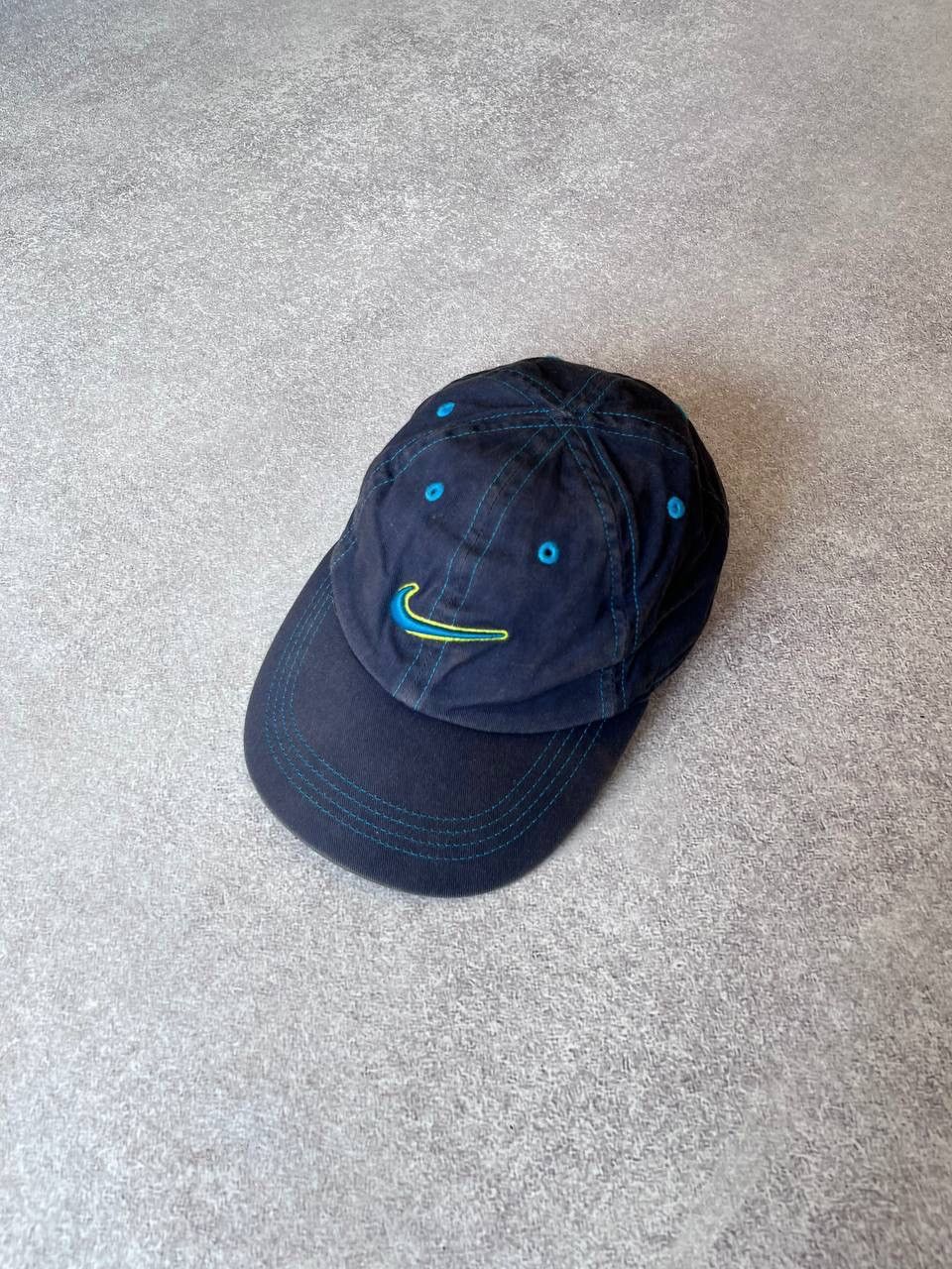 Nike × Vintage Vintage Nike Embroidered Swoosh Cap Y2K Rare Size ONE SIZE - 2 Thumbnail