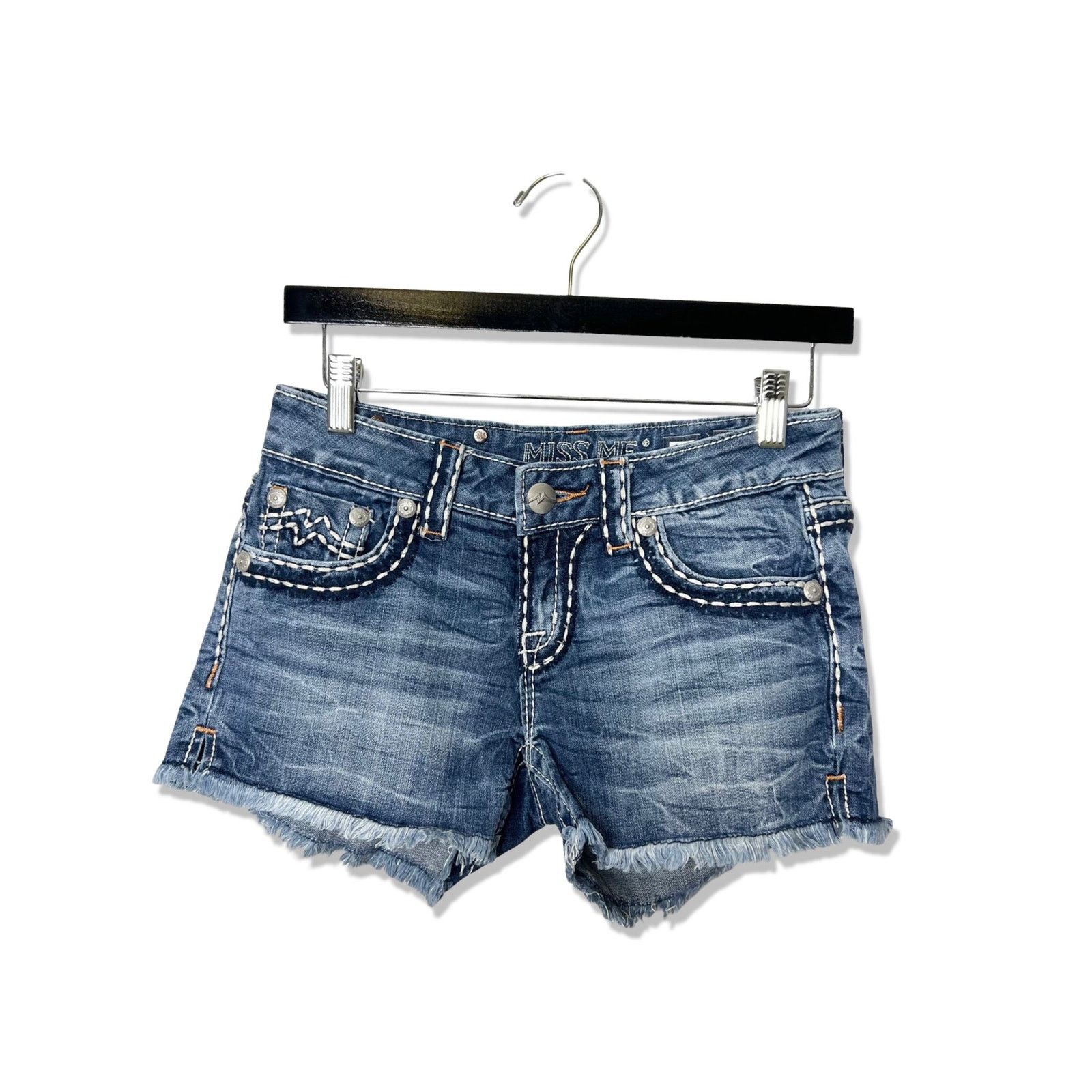 Miss Me Miss Me Denim Shorts, Size 26 Size 26" / US 2 / IT 38 - 1 Thumbnail