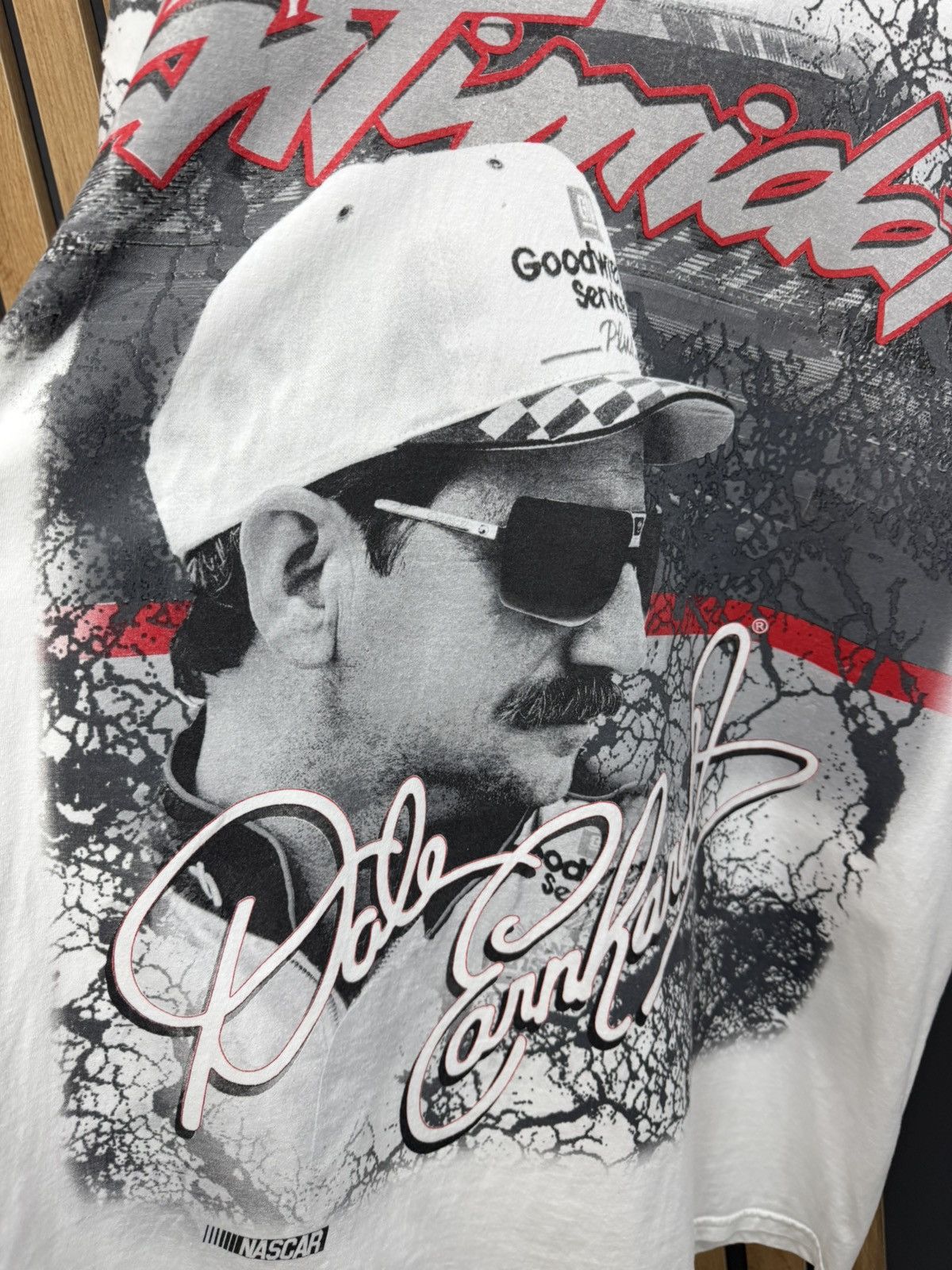 NASCAR Dale Earnhardt The Intimidator NASCAR Tee Size XL Size US XL / EU 56 / 4 - 5 Thumbnail