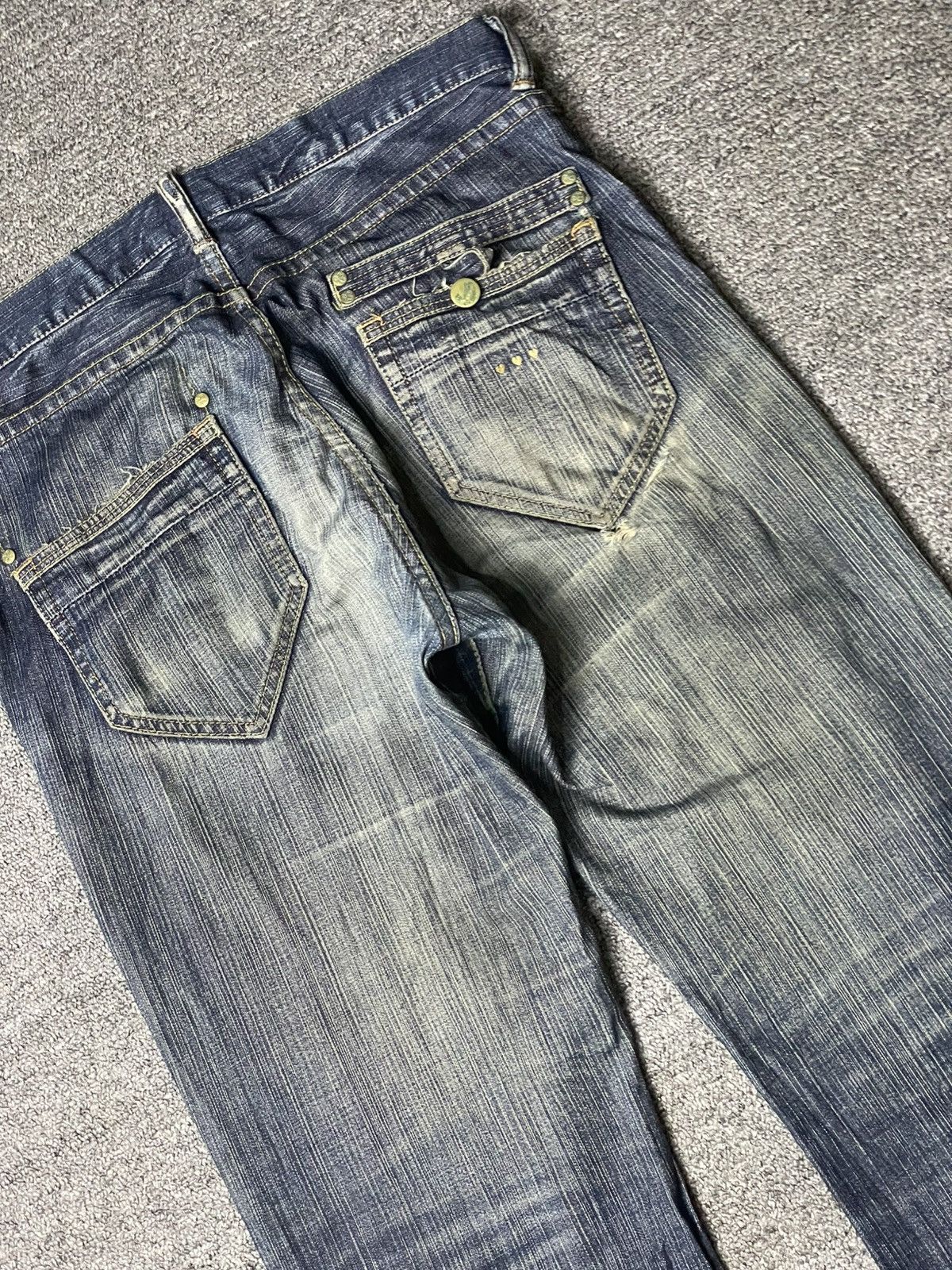 Japanese Brand × Vintage OBEDI Japanese Brand Straight Cut Jeans (112) Size US 32 / EU 48 - 14 Thumbnail