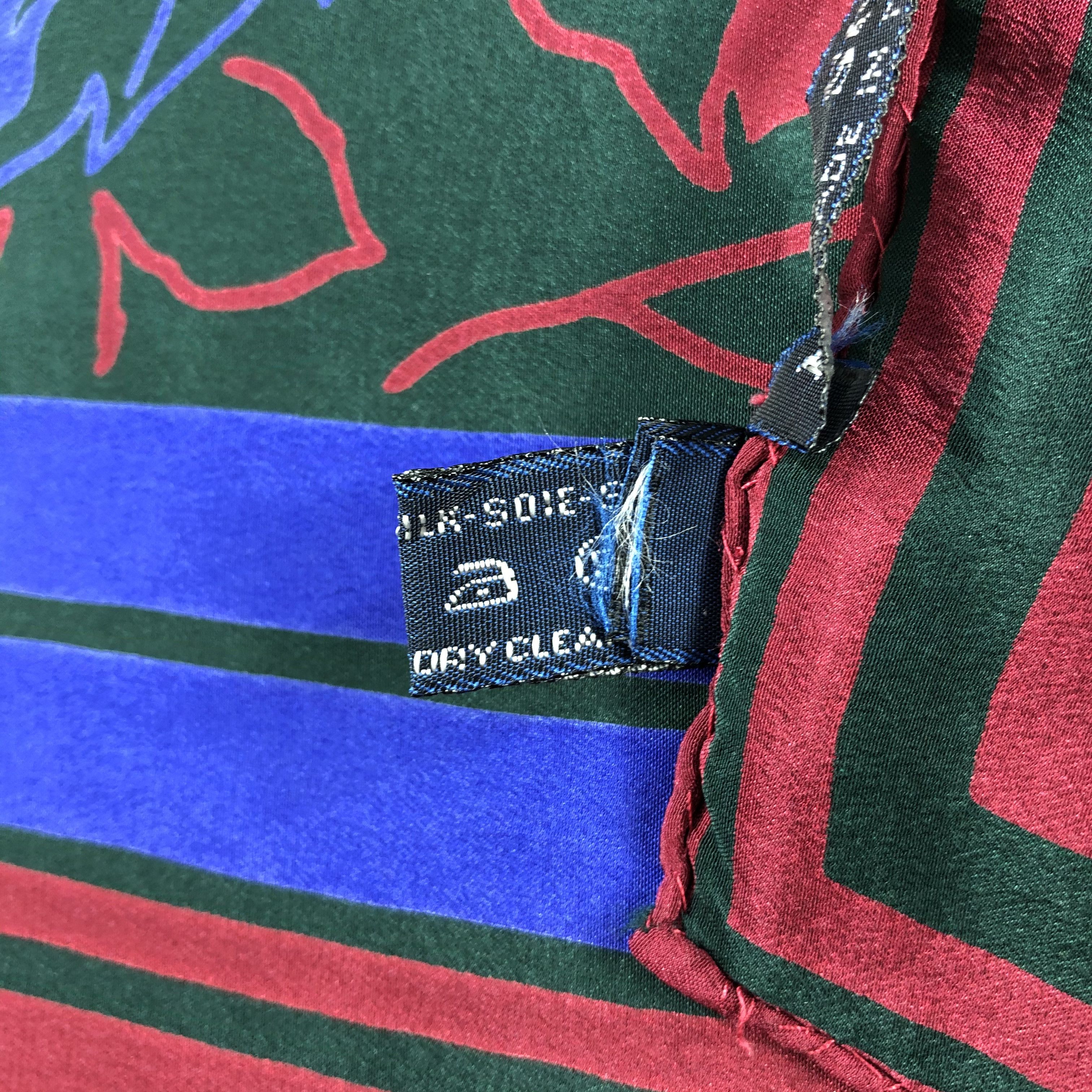 Mila Schon Vintage Mila Schon Silk Scarf Size ONE SIZE - 6 Thumbnail