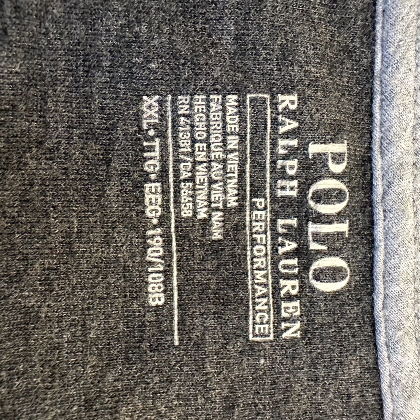 Polo Ralph Lauren Polo Ralph Lauren Performance Mens Quarter Zip Sweater XXL Gray pullover cotton mock neck long sleeve Size US XXL / EU 58 / 5 - 5 Thumbnail