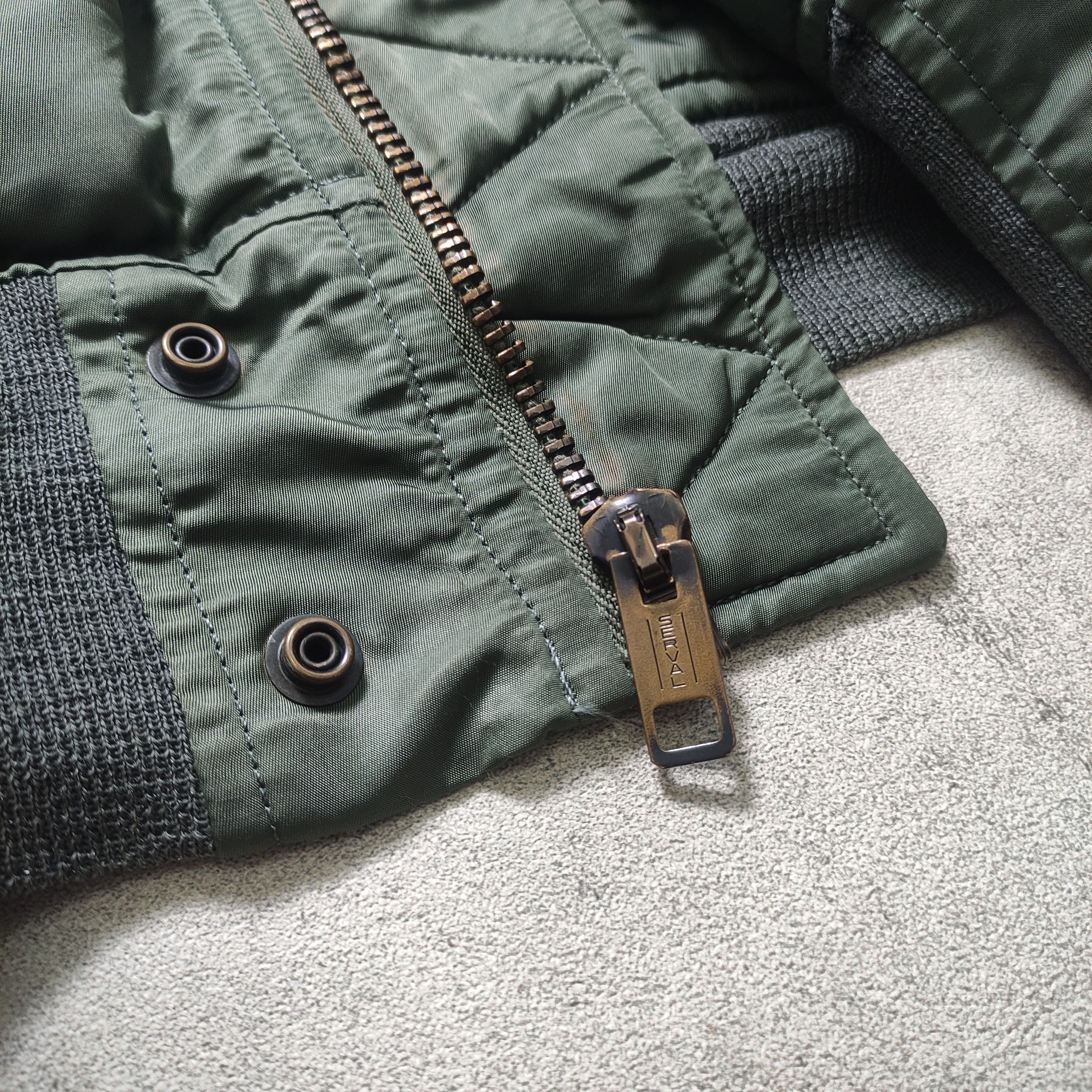 If Six Was Nine Vintage N2B Military Jacket – 1970s Vietnam Era Size US M / EU 48-50 / 2 - 12 Thumbnail