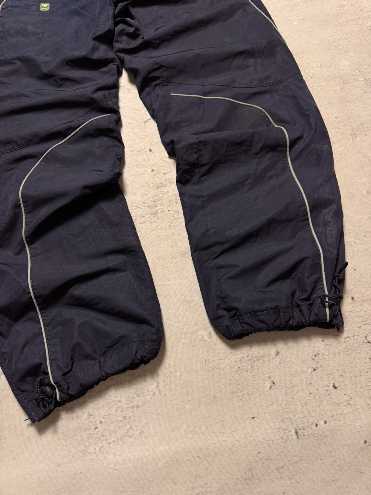 Nike × Vintage NIKE SHOX VINTAGE BASIC LOGO OVERSIZE BAGGY PANTS Size US 34 / EU 50 - 3 Thumbnail