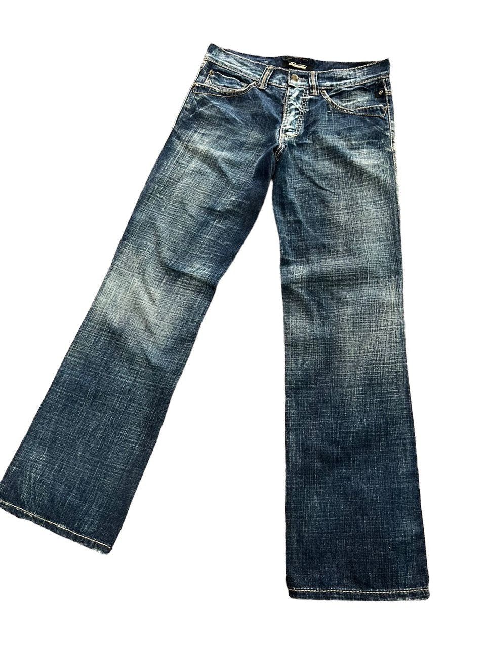 Vintage Serfortaine Relaxed Wide Leg California Twisted Seams Jeans Size US 34 / EU 50 - 3 Thumbnail