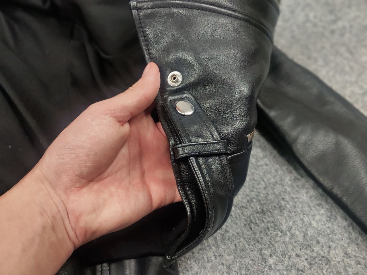 Theory Theyskens' Theory Black Leather Jacket with Zipper Accents Size S / US 4 / IT 40 - 20 Thumbnail