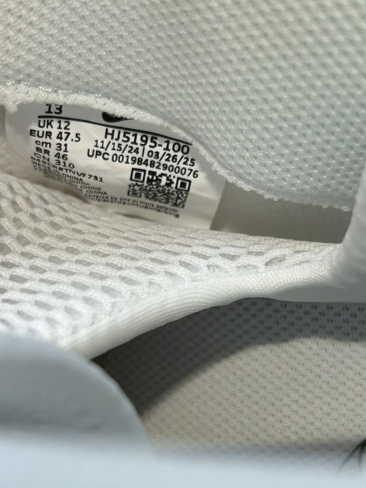 Nike Size 13 - Nike Air Foamposite One Triple White 2025 LIKENEW Size US 13 / EU 46 - 9 Thumbnail