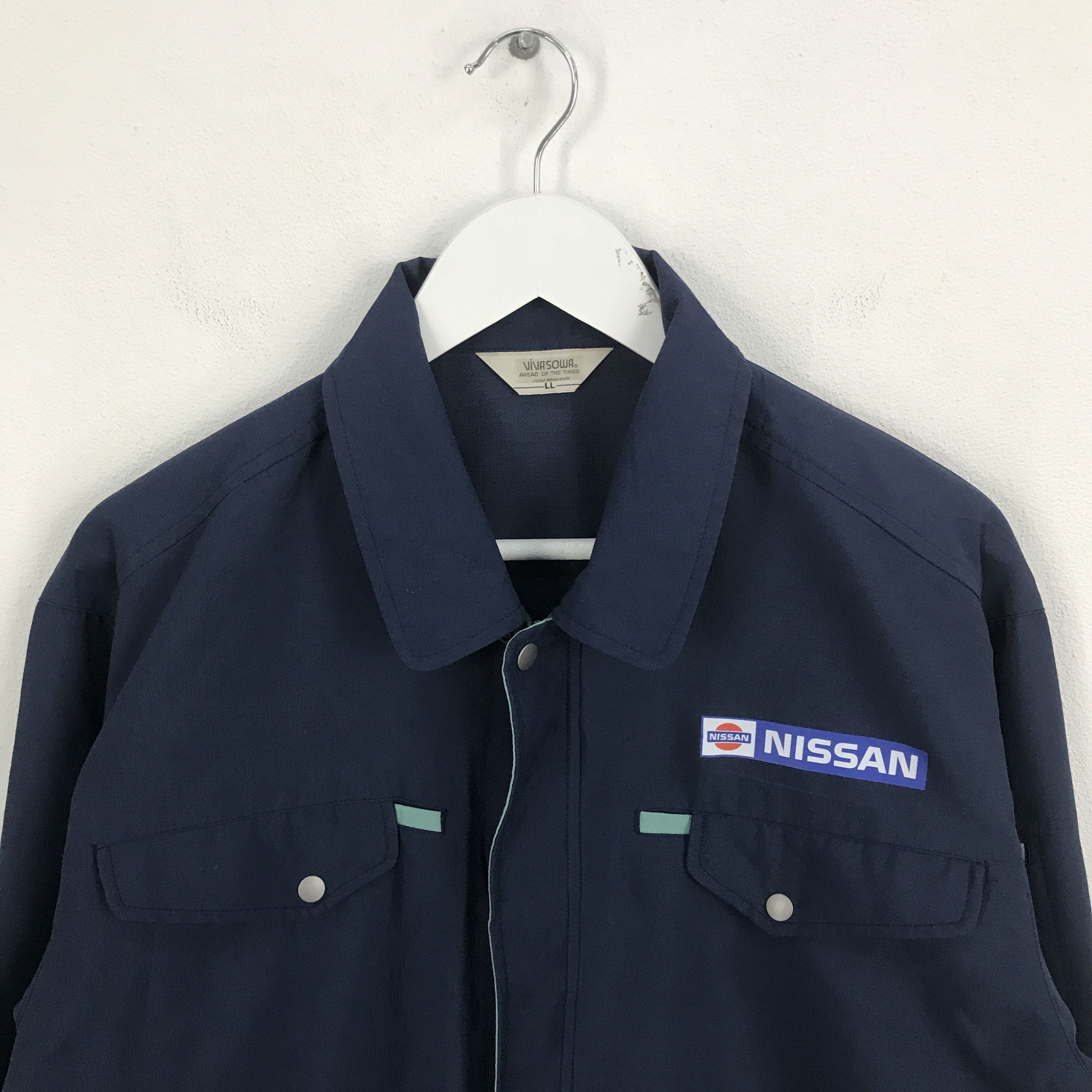 Japanese Brand Rare Nissan Worker Custom Art Sport Jacket Size US L / EU 52-54 / 3 - 3 Thumbnail
