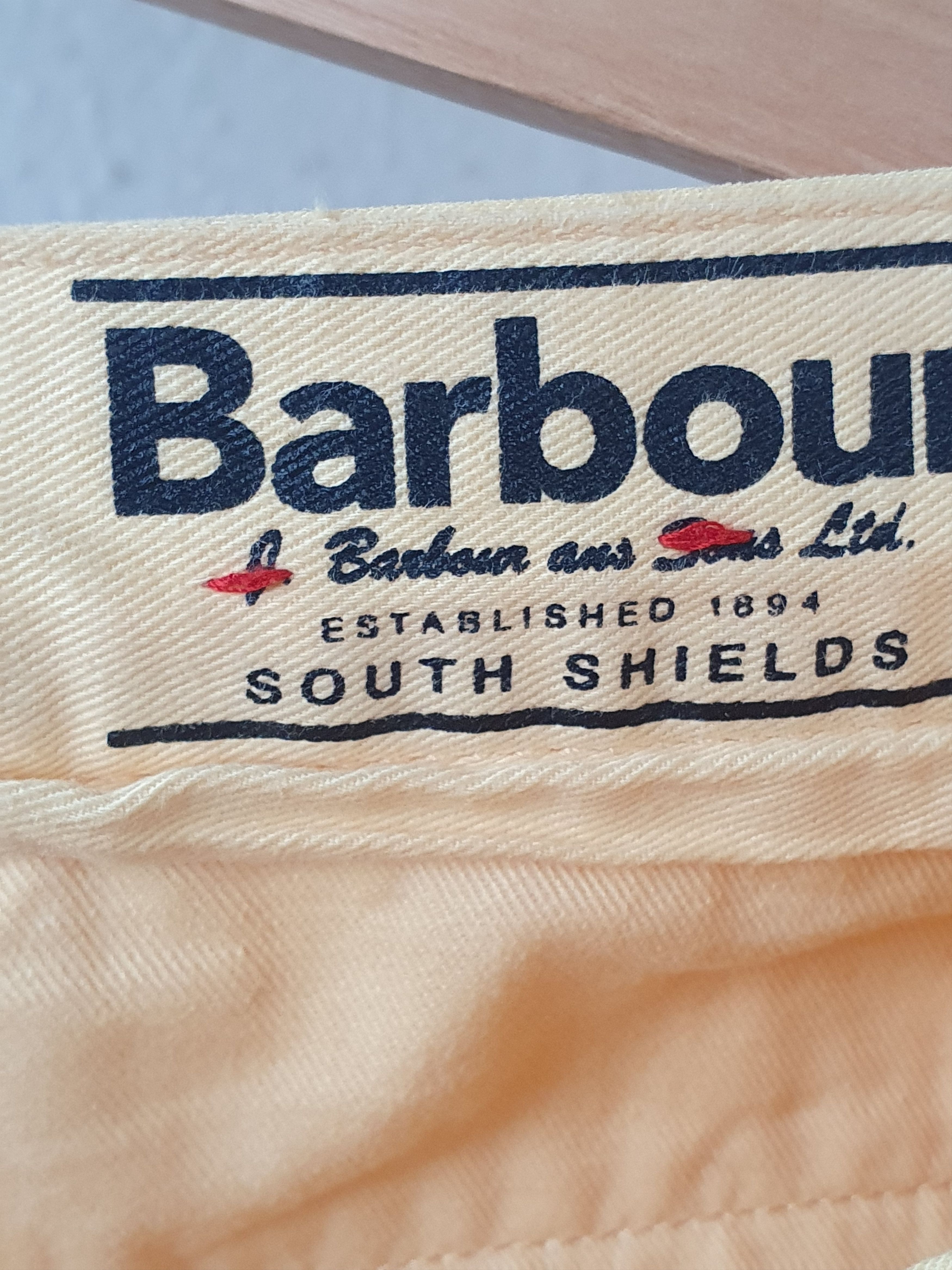 Barbour Barbour Euston Garment Dyed Yellow Pants sz 34/34 Size US 34 / EU 50 - 4 Thumbnail