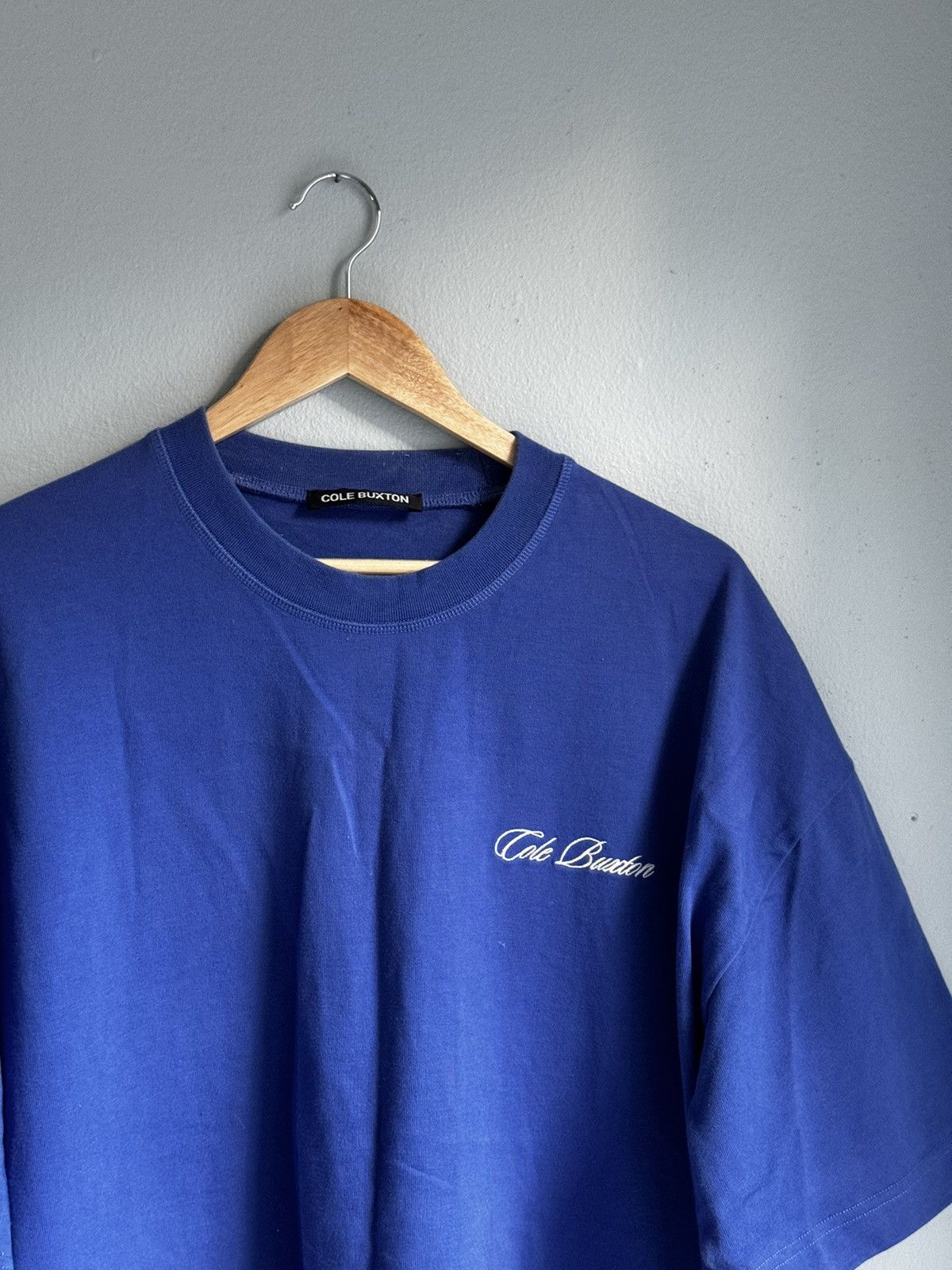 Cole Buxton Cole Buxton Embroidery T-Shirt Size US XL / EU 56 / 4 - 3 Thumbnail